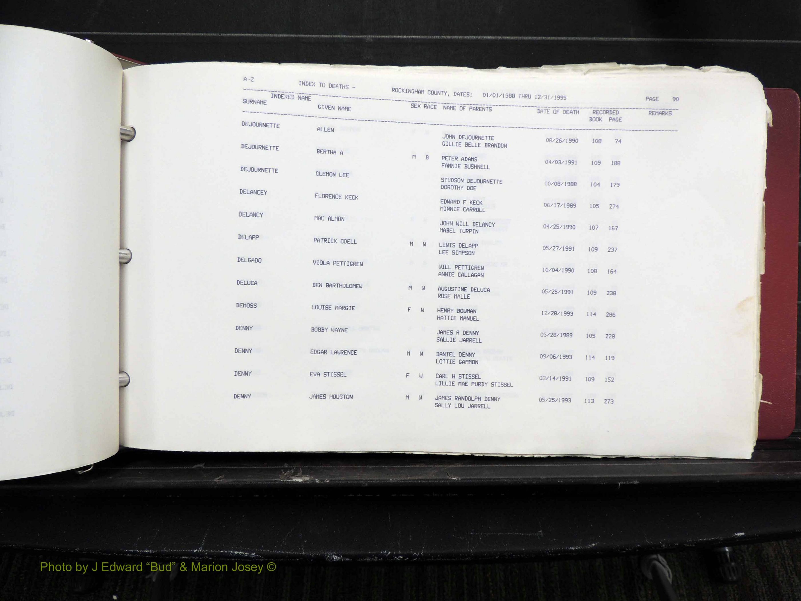 Rockingham Co, NC, Marriages, Births & Deaths 10153.JPG