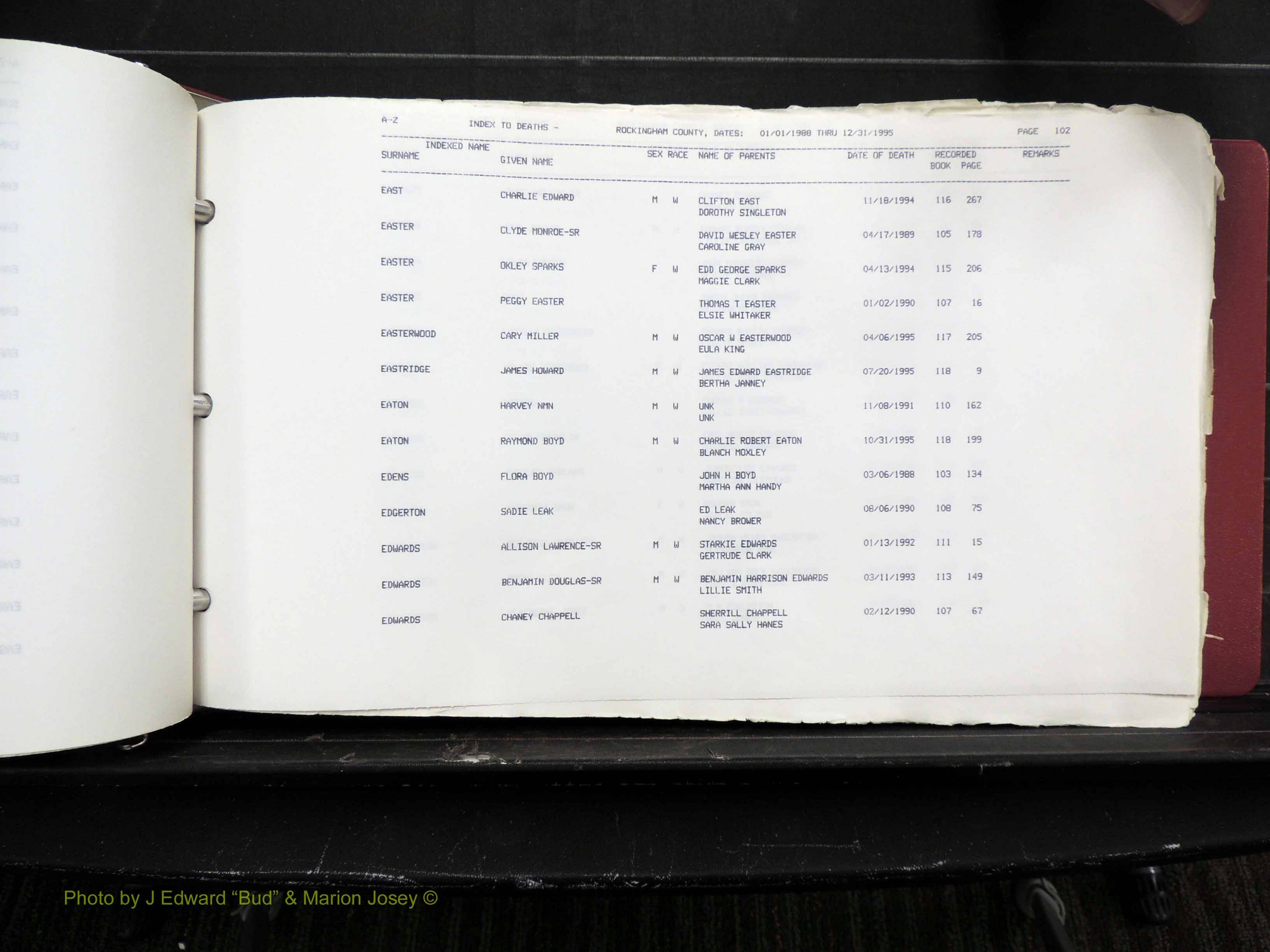 Rockingham Co, NC, Marriages, Births & Deaths 10165.JPG