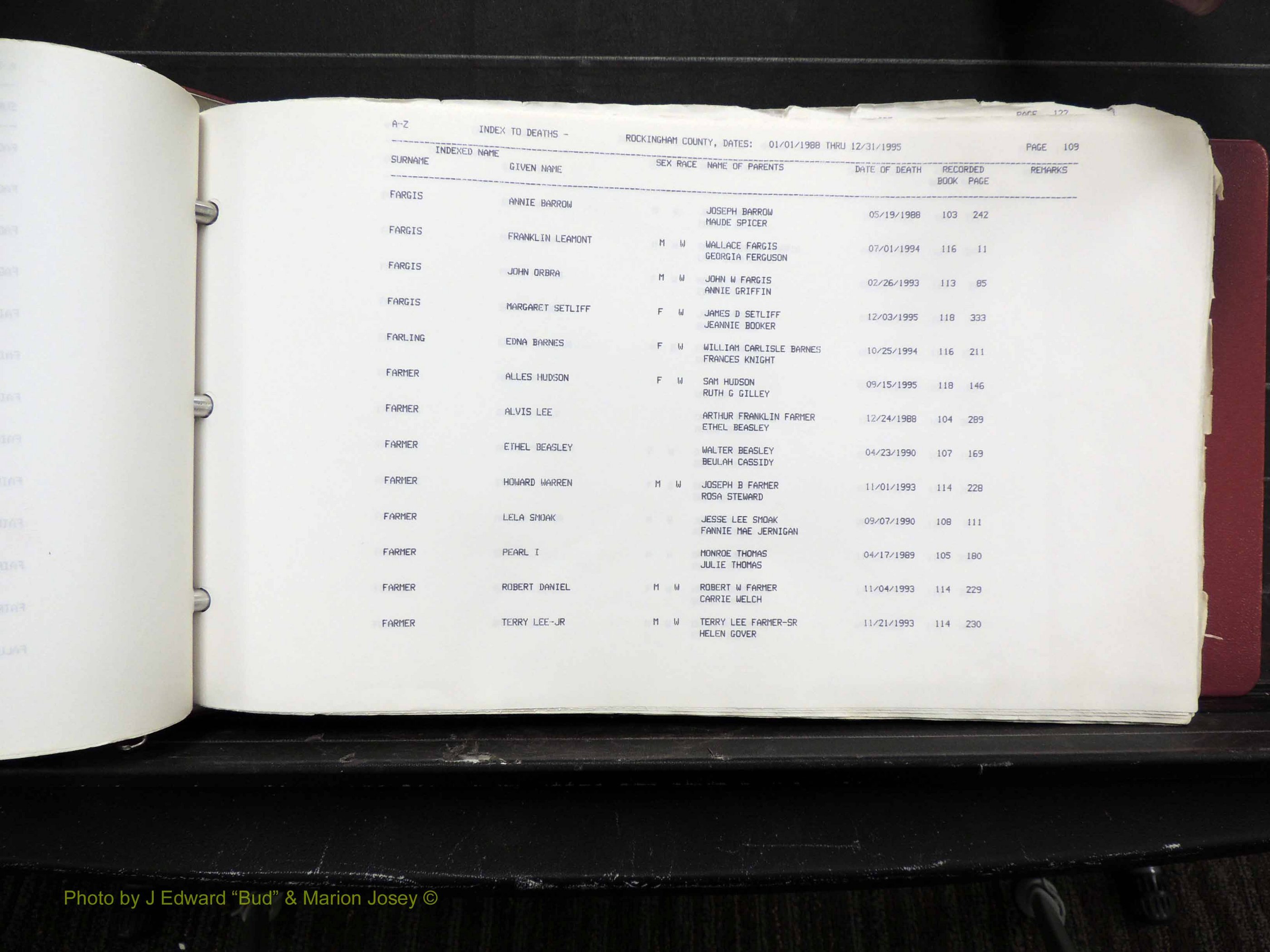 Rockingham Co, NC, Marriages, Births & Deaths 10172.JPG