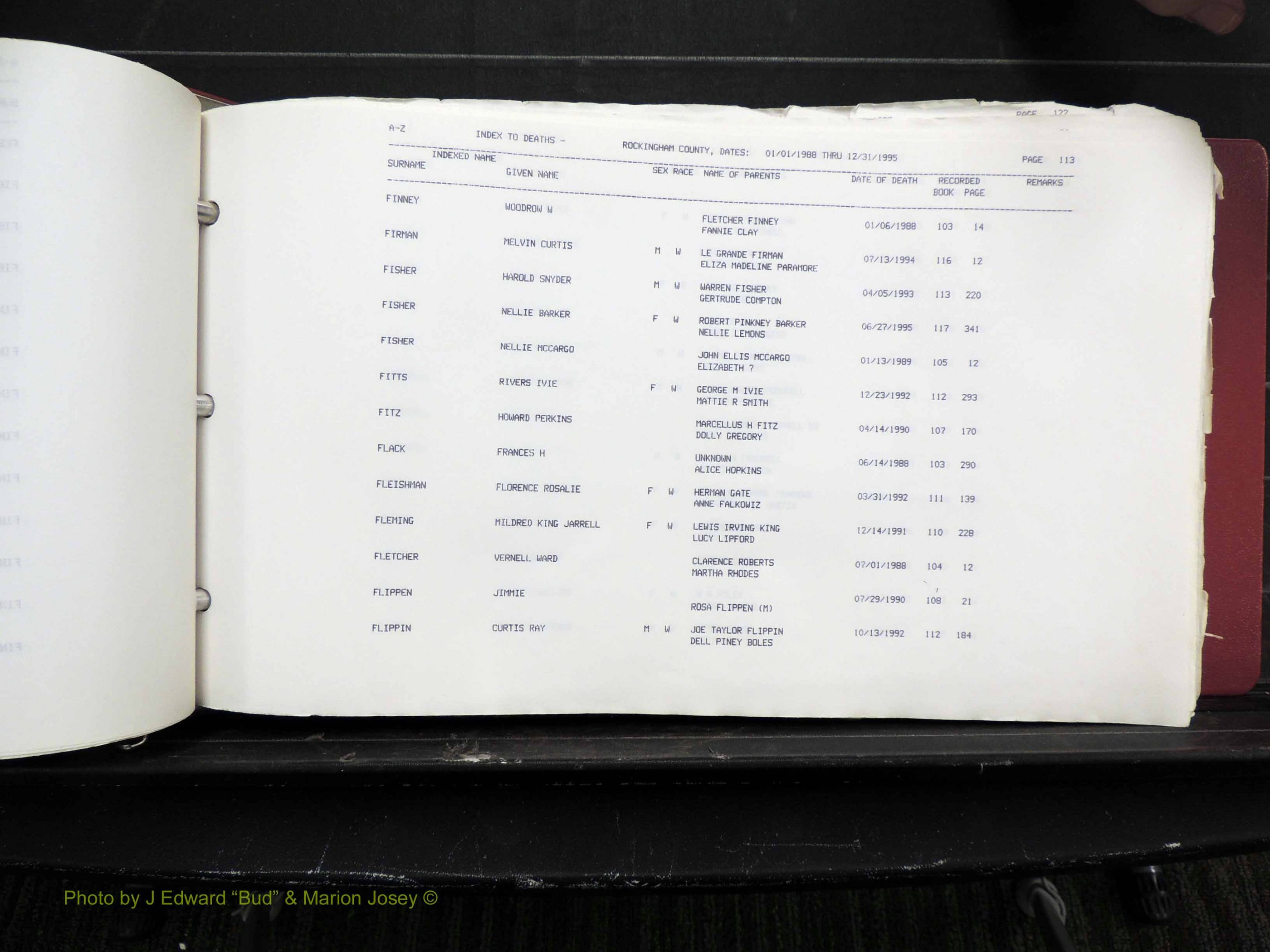 Rockingham Co, NC, Marriages, Births & Deaths 10176.JPG