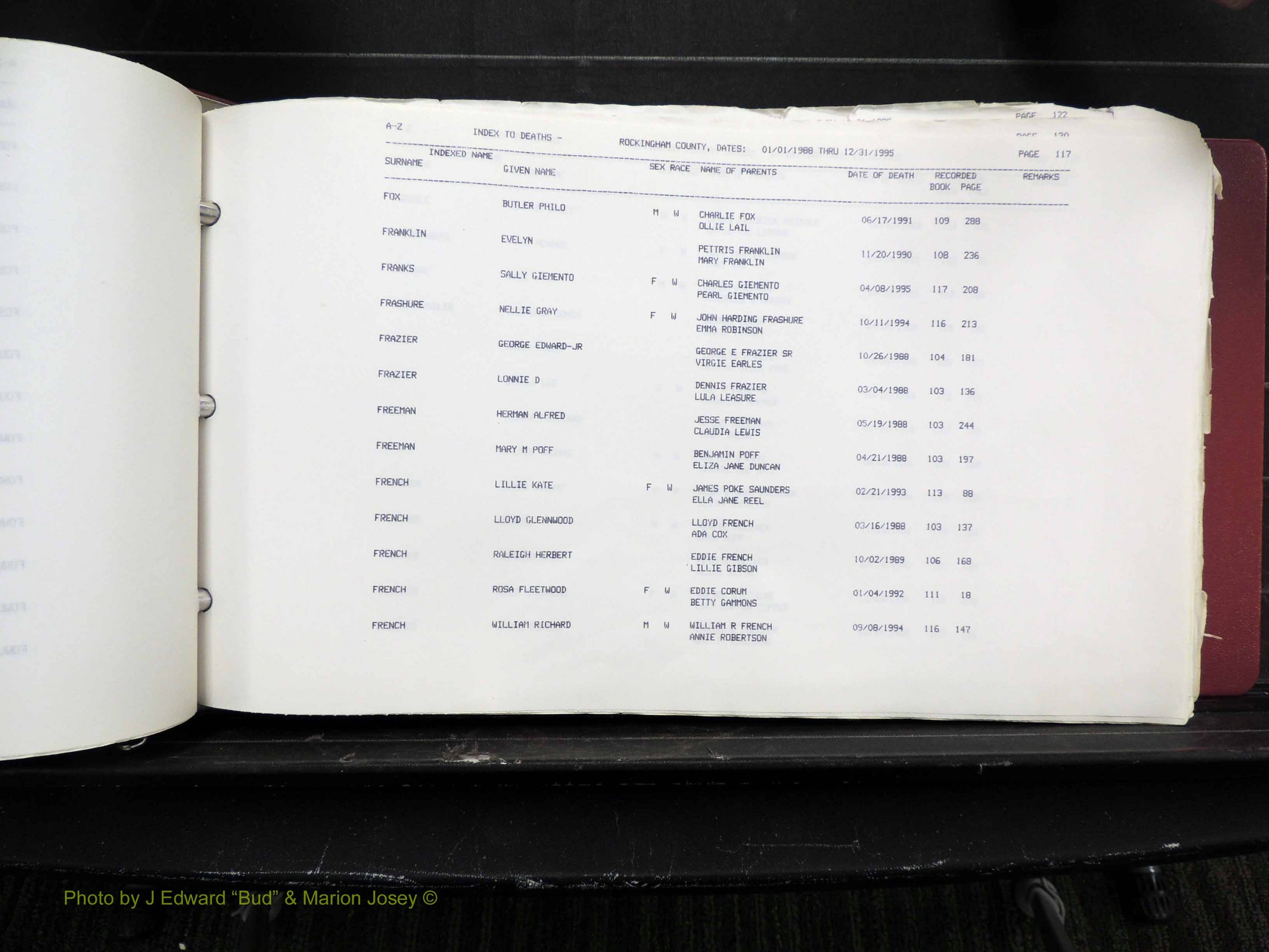 Rockingham Co, NC, Marriages, Births & Deaths 10180.JPG