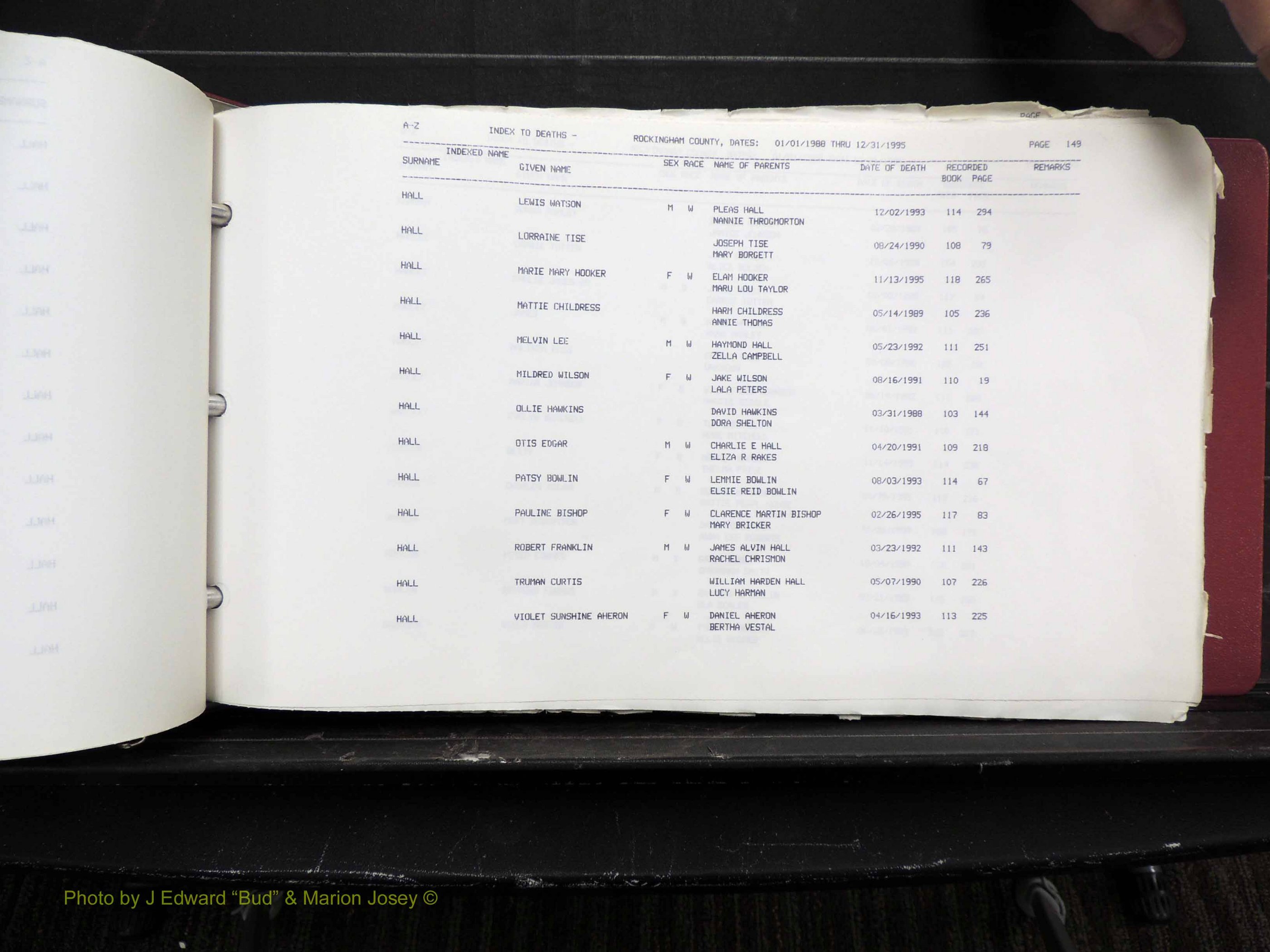 Rockingham Co, NC, Marriages, Births & Deaths 10212.JPG