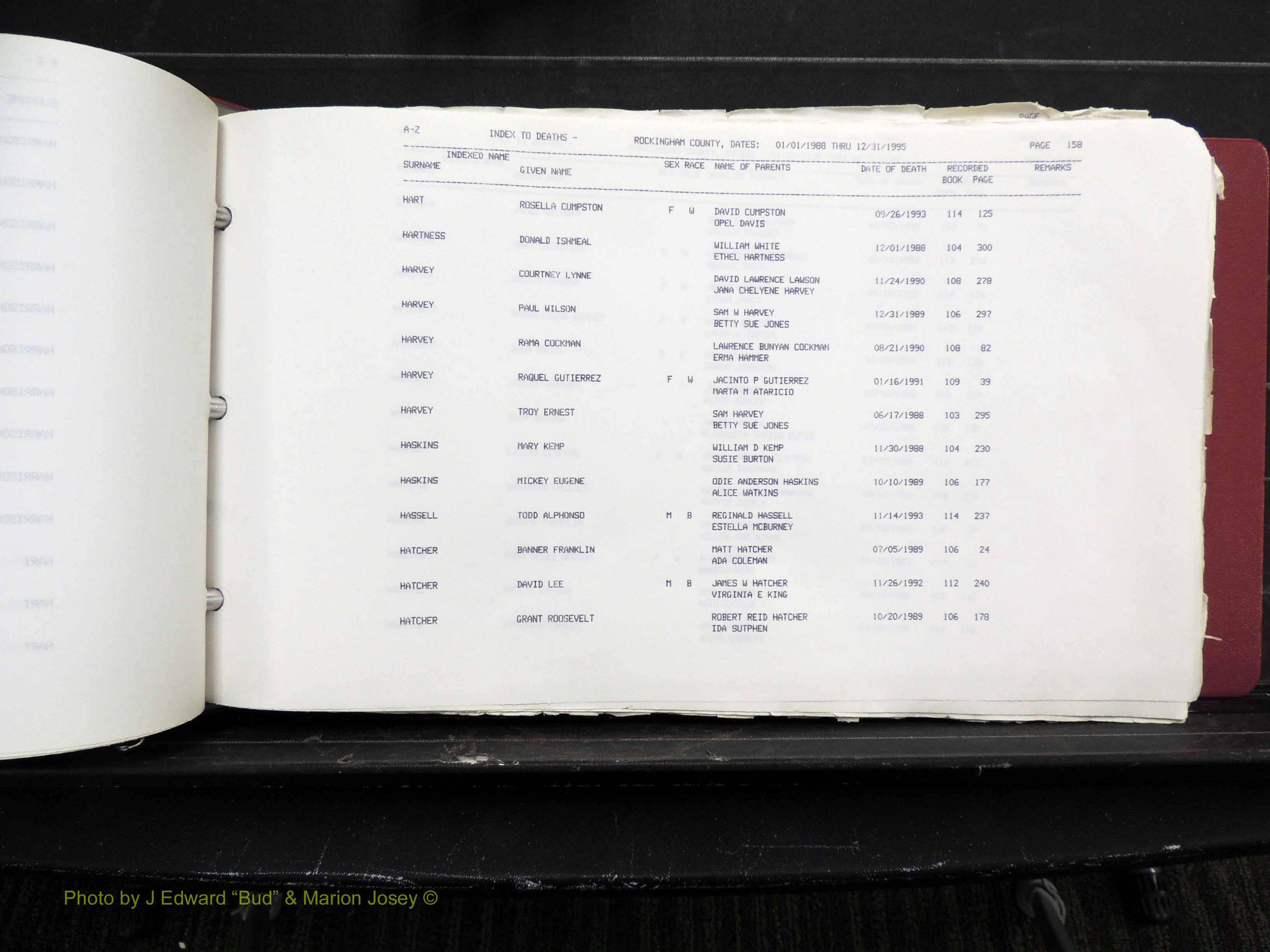 Rockingham Co, NC, Marriages, Births & Deaths 10221.JPG