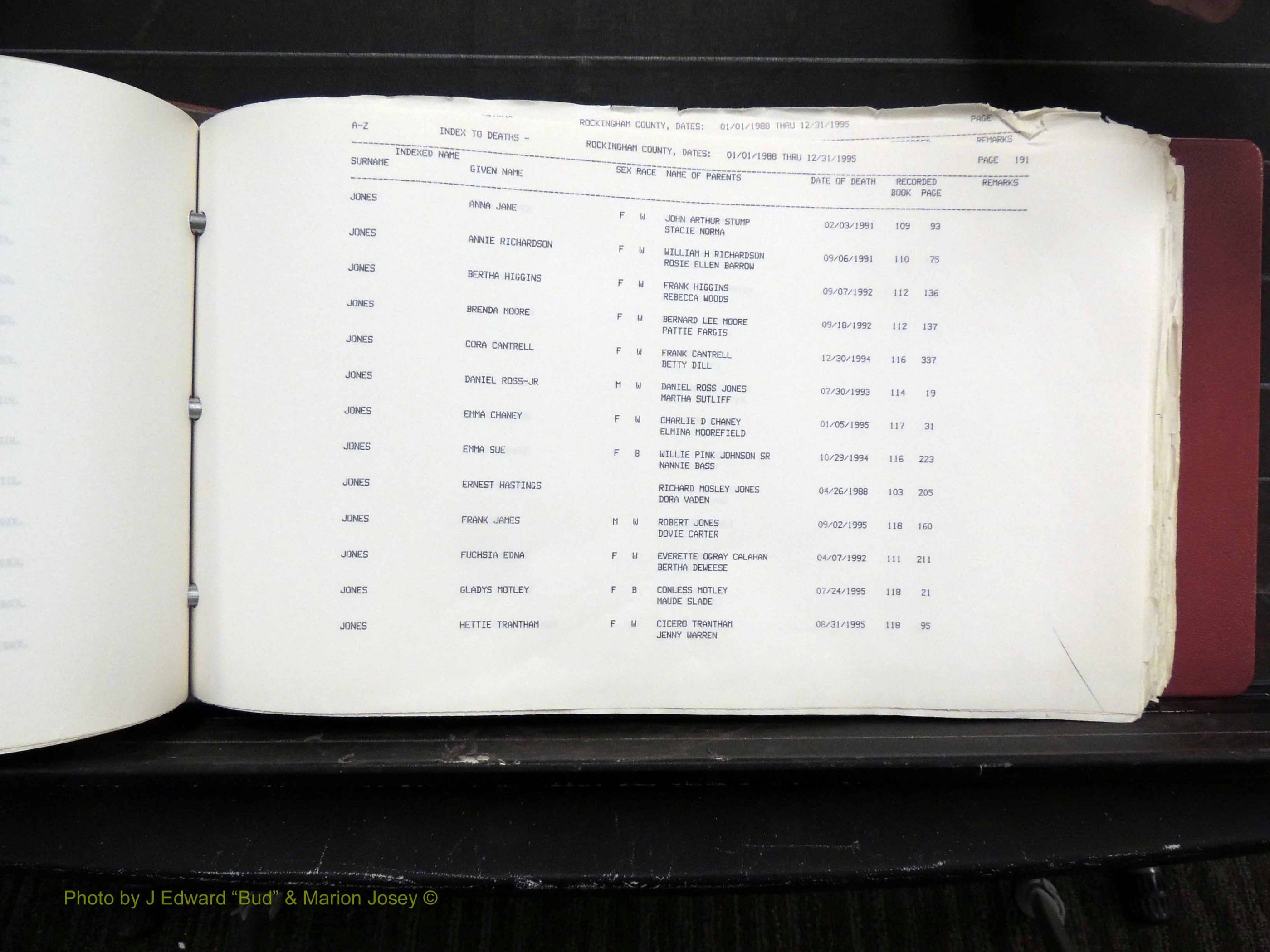 Rockingham Co, NC, Marriages, Births & Deaths 10254.JPG