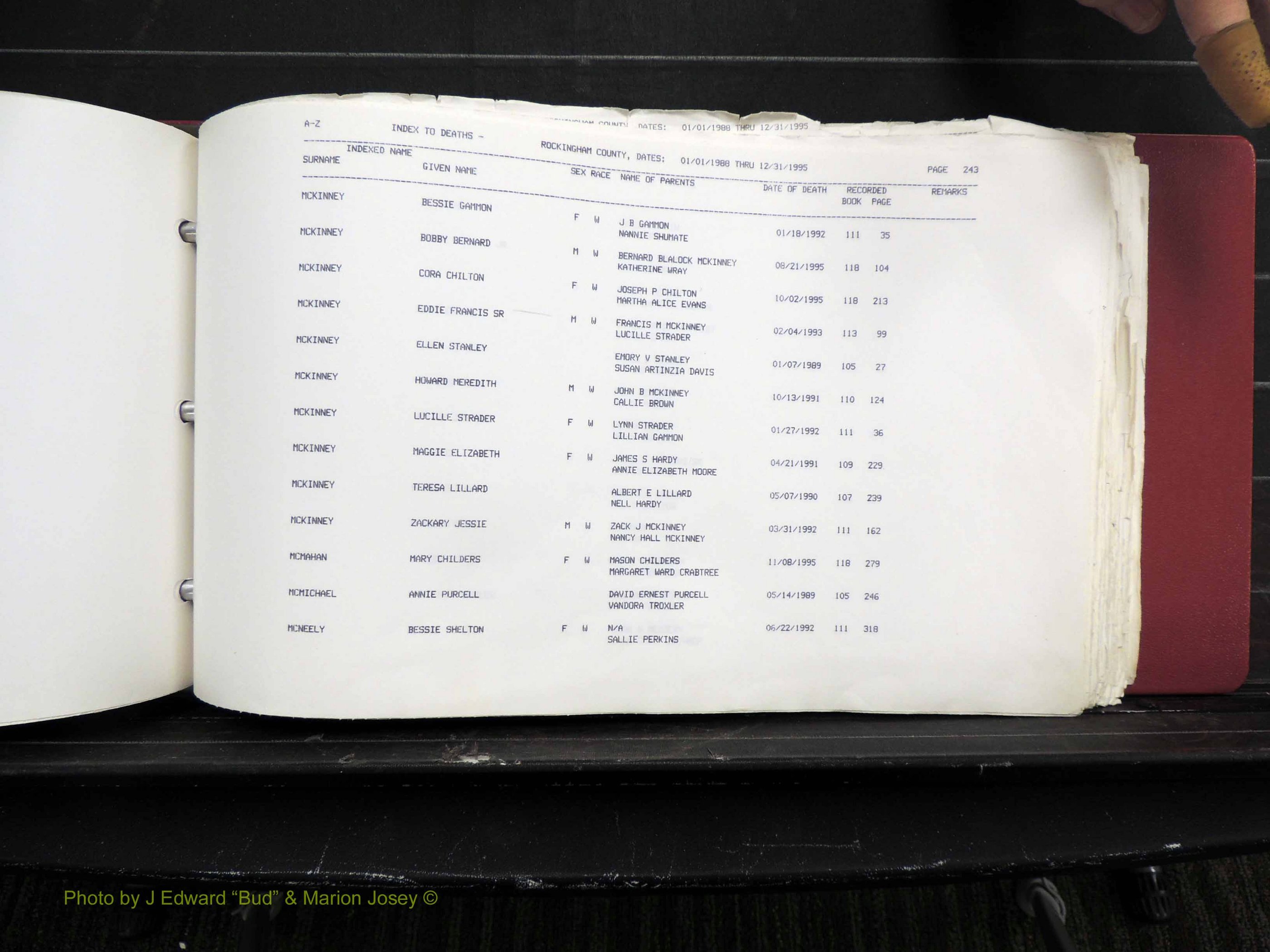 Rockingham Co, NC, Marriages, Births & Deaths 10306.JPG
