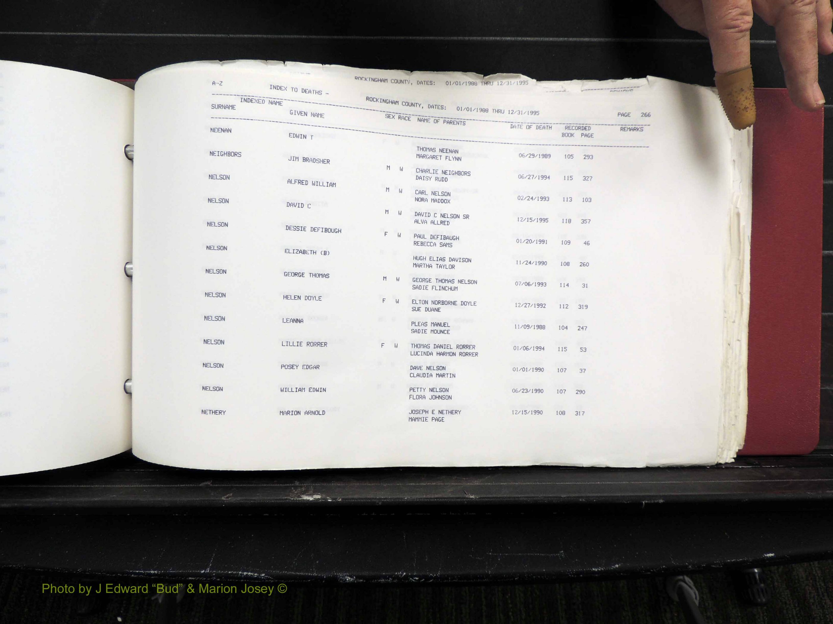 Rockingham Co, NC, Marriages, Births & Deaths 10329.JPG