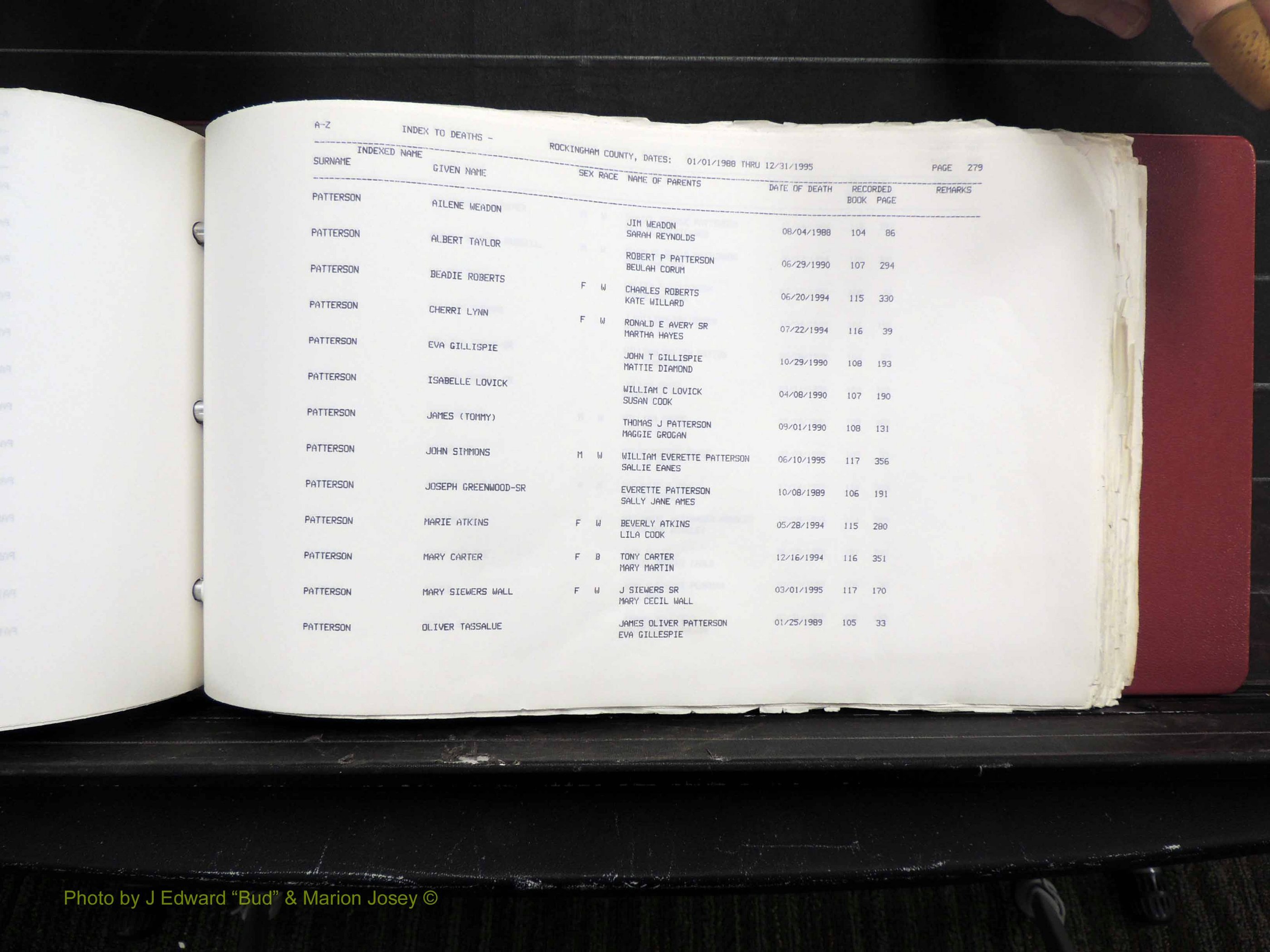 Rockingham Co, NC, Marriages, Births & Deaths 10342.JPG
