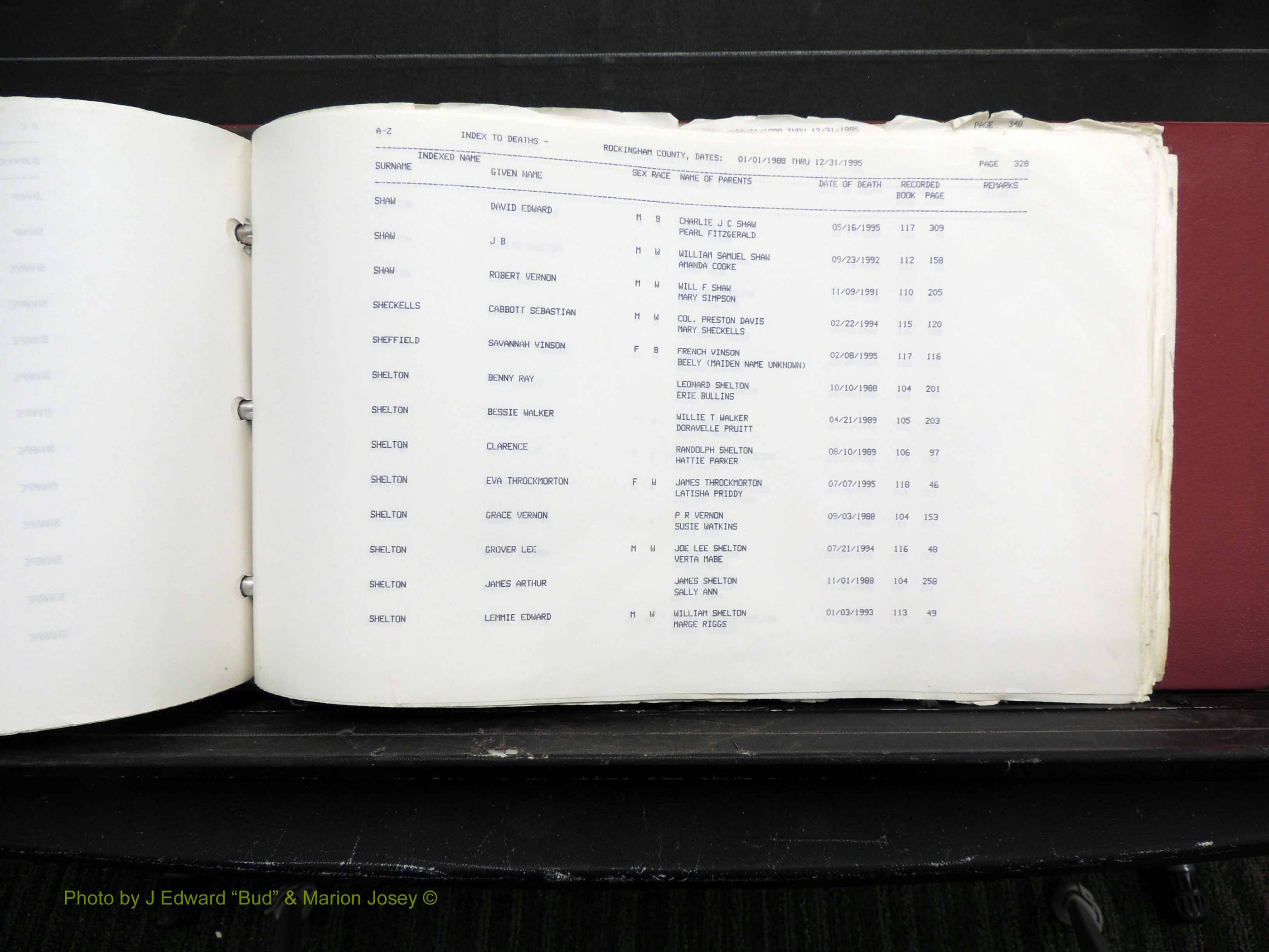 Rockingham Co, NC, Marriages, Births & Deaths 10392.JPG