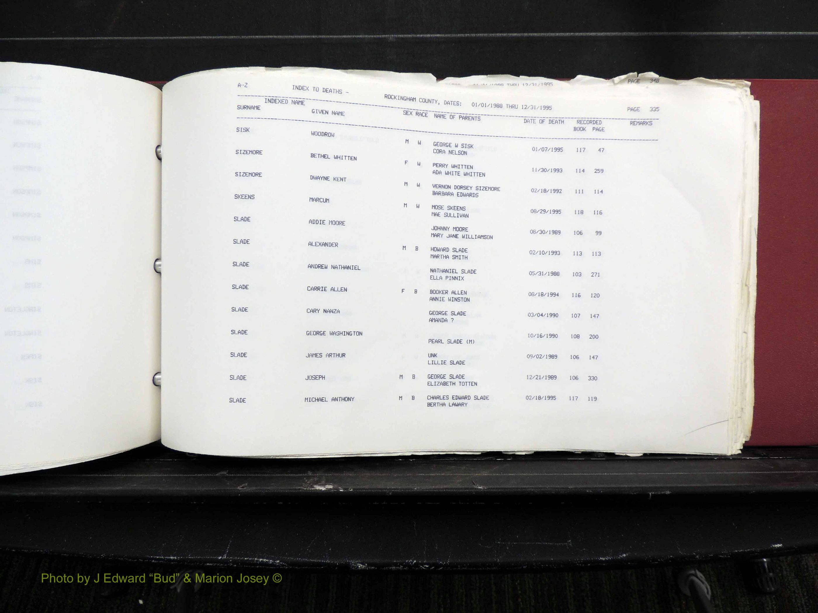Rockingham Co, NC, Marriages, Births & Deaths 10399.JPG