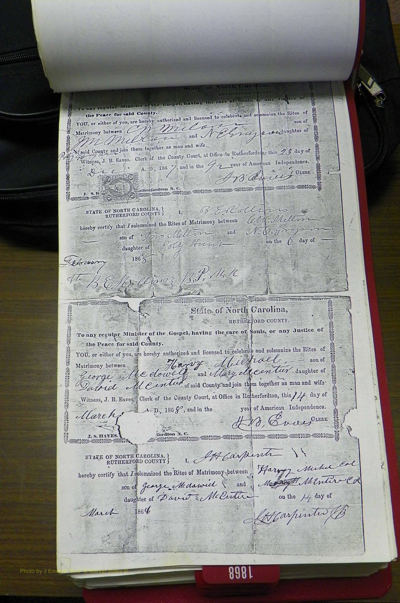 Rutherford Co, NC, Marriages 1865 - 1867 (113).JPG