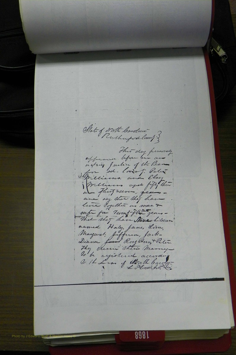 Rutherford Co, NC, Marriages 1865 - 1867 (122).JPG