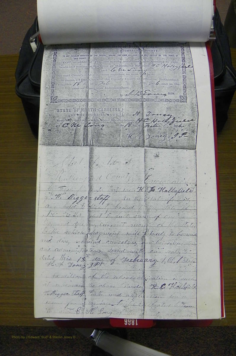 Rutherford Co, NC, Marriages 1865 - 1867 (14).JPG