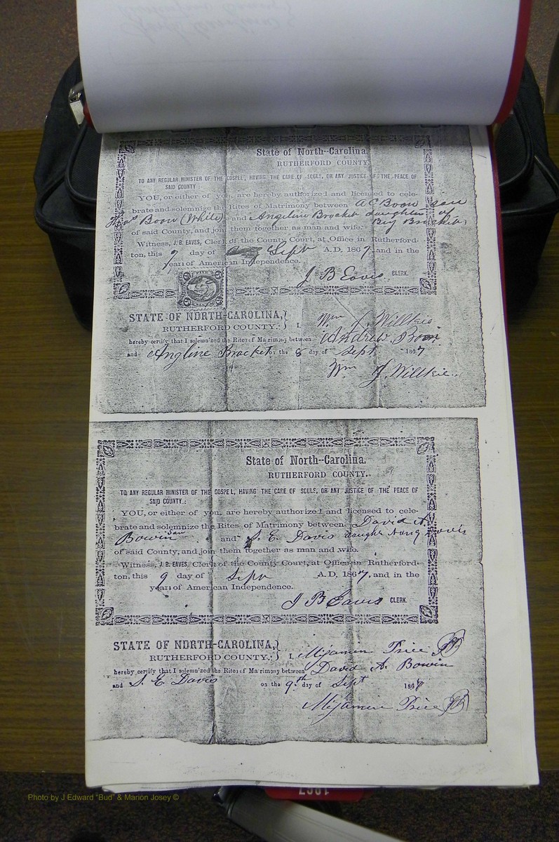 Rutherford Co, NC, Marriages 1865 - 1867 (24).JPG
