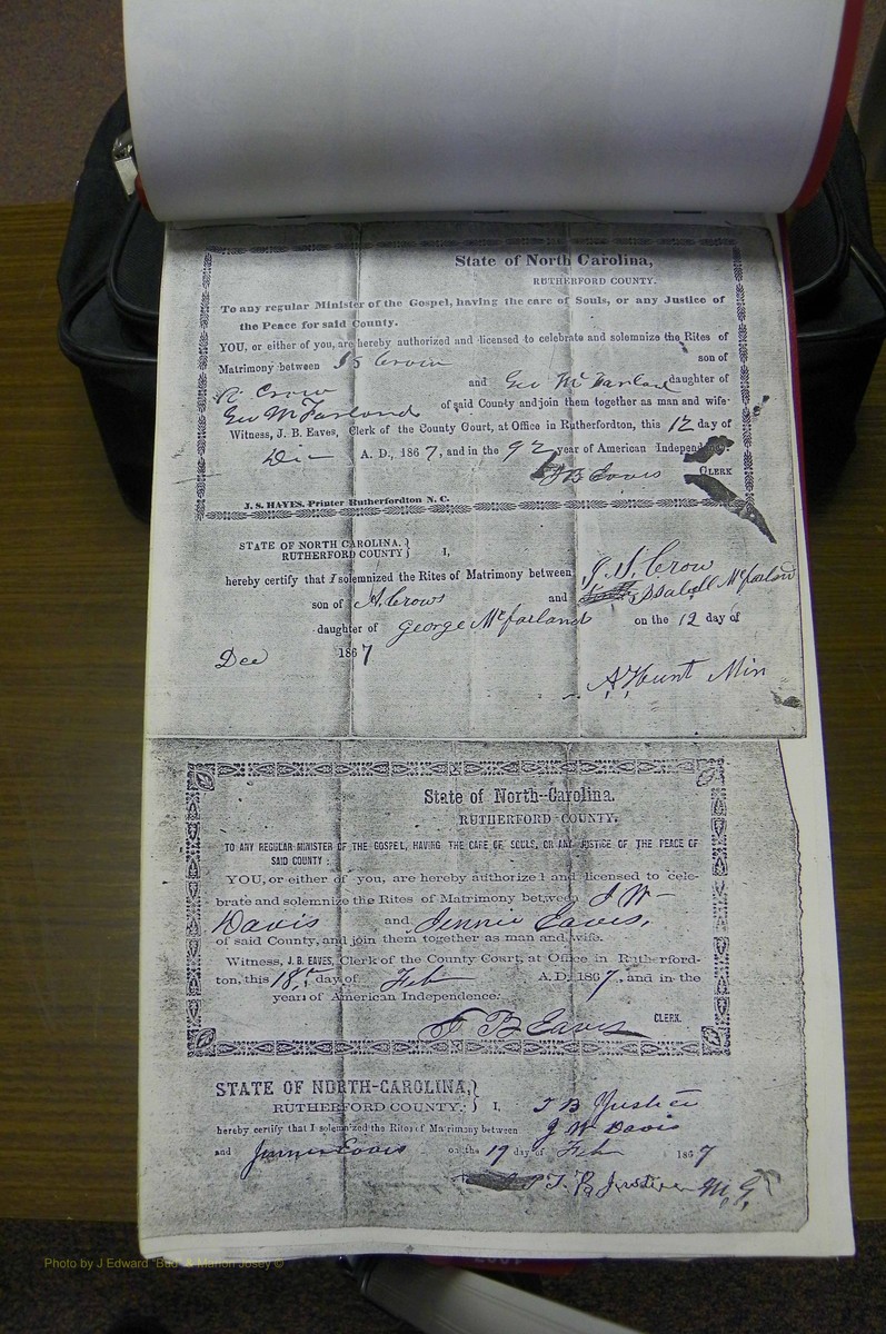 Rutherford Co, NC, Marriages 1865 - 1867 (31).JPG