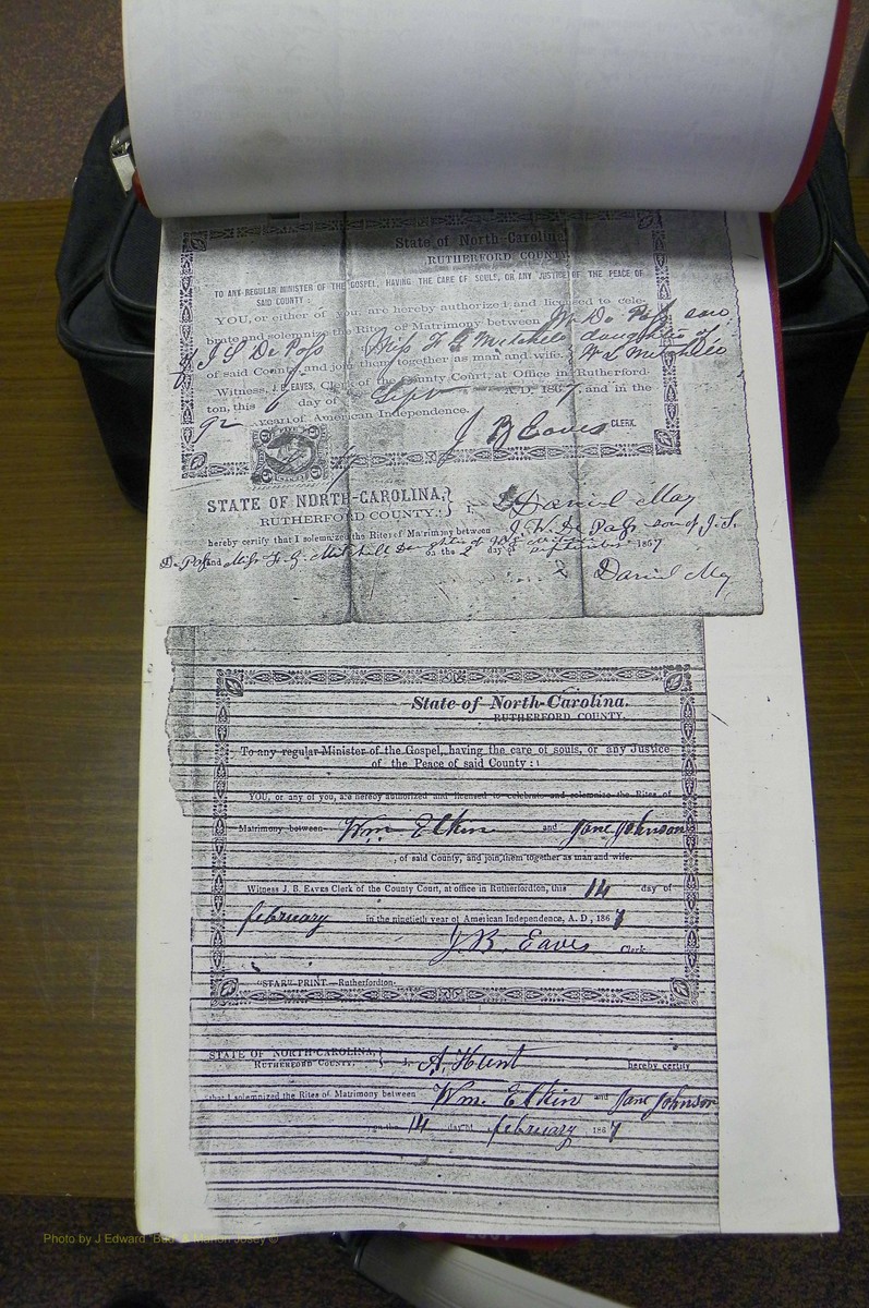 Rutherford Co, NC, Marriages 1865 - 1867 (32).JPG