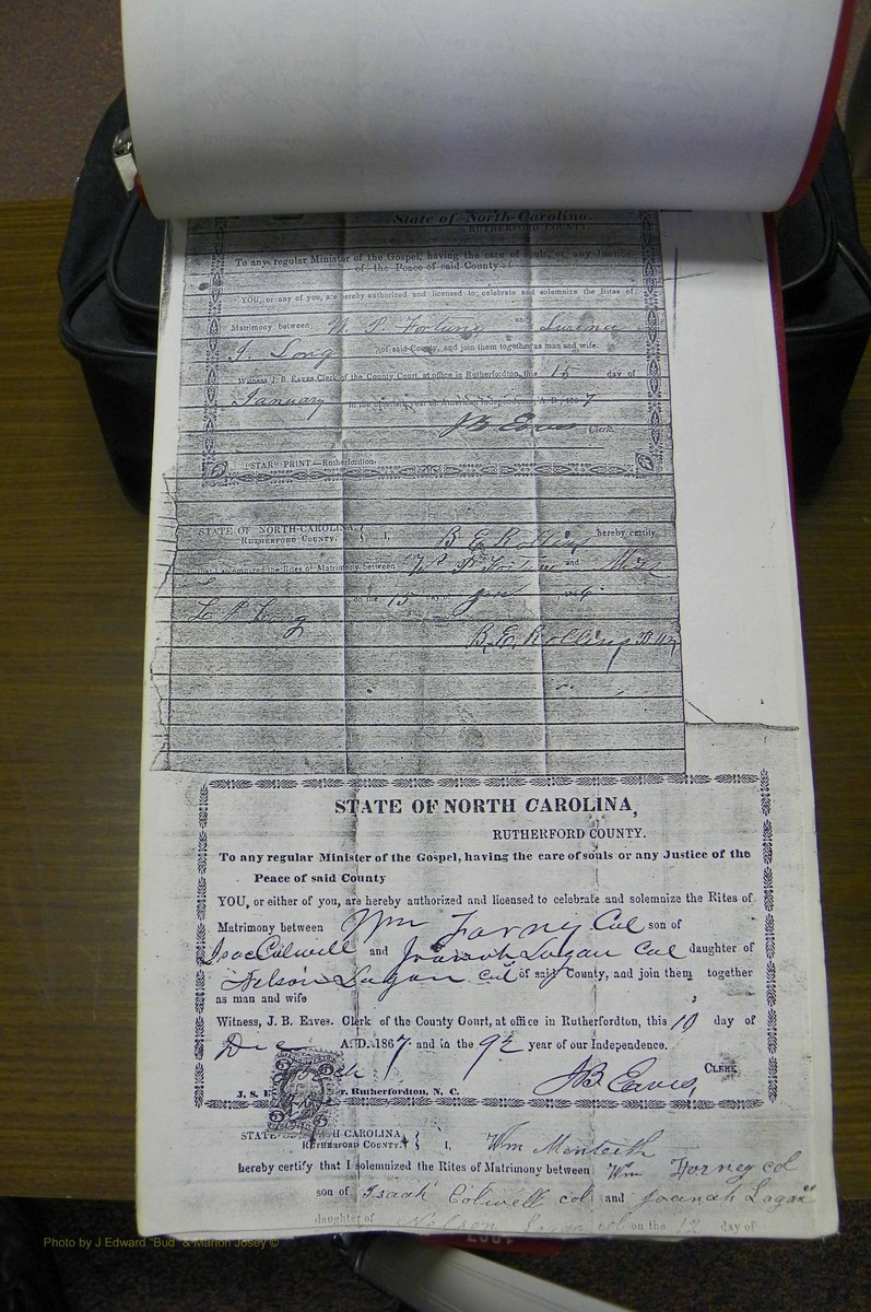 Rutherford Co, NC, Marriages 1865 - 1867 (34).JPG