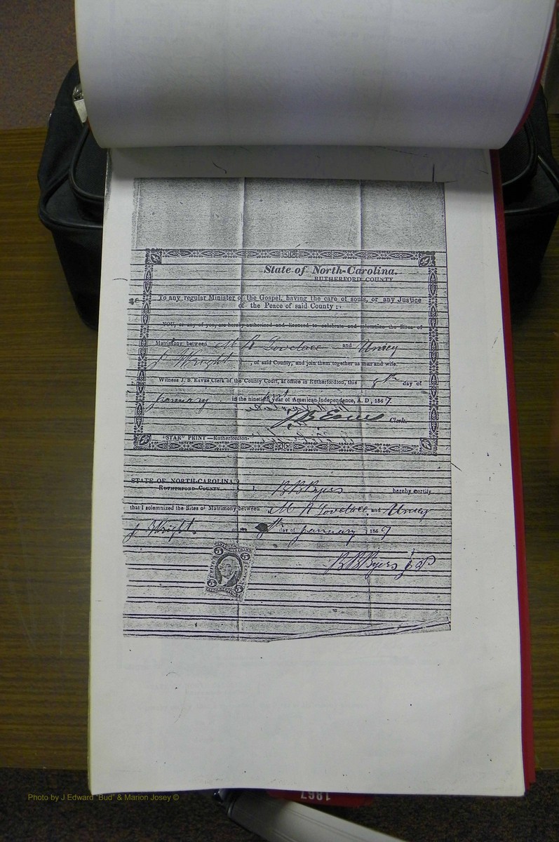 Rutherford Co, NC, Marriages 1865 - 1867 (52).JPG