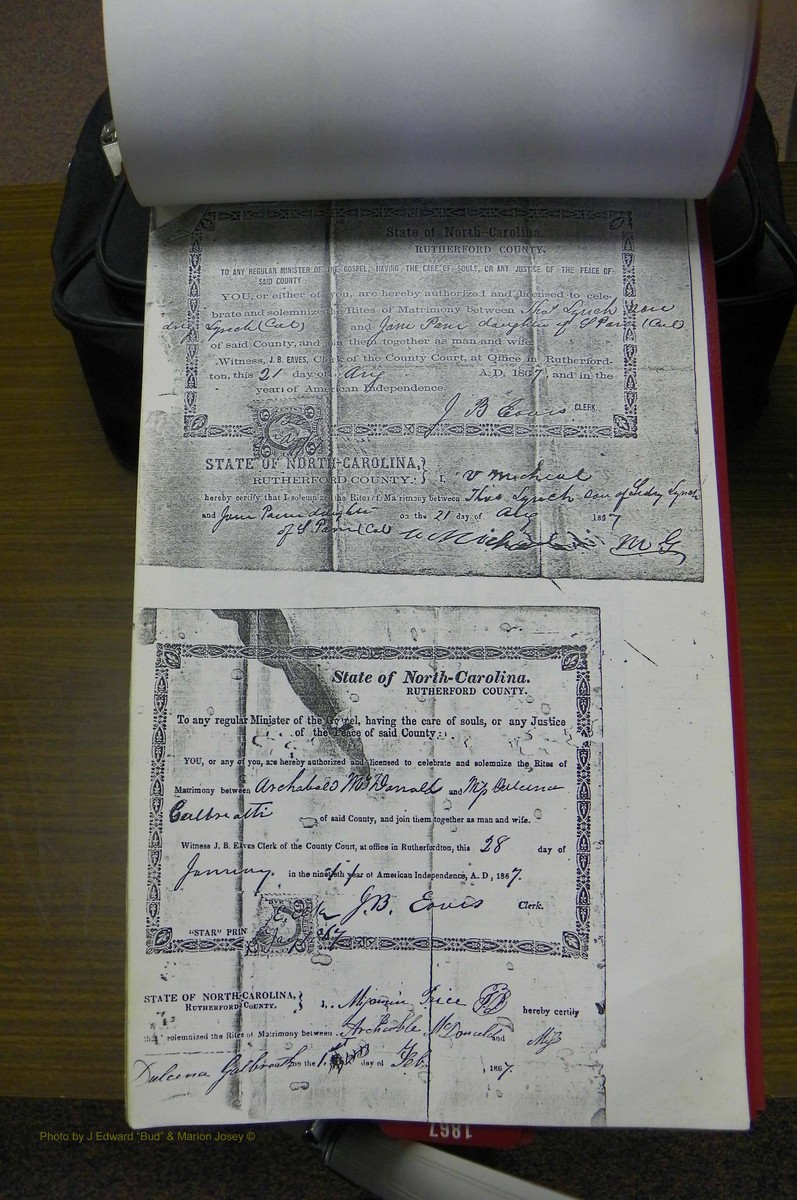 Rutherford Co, NC, Marriages 1865 - 1867 (54).JPG
