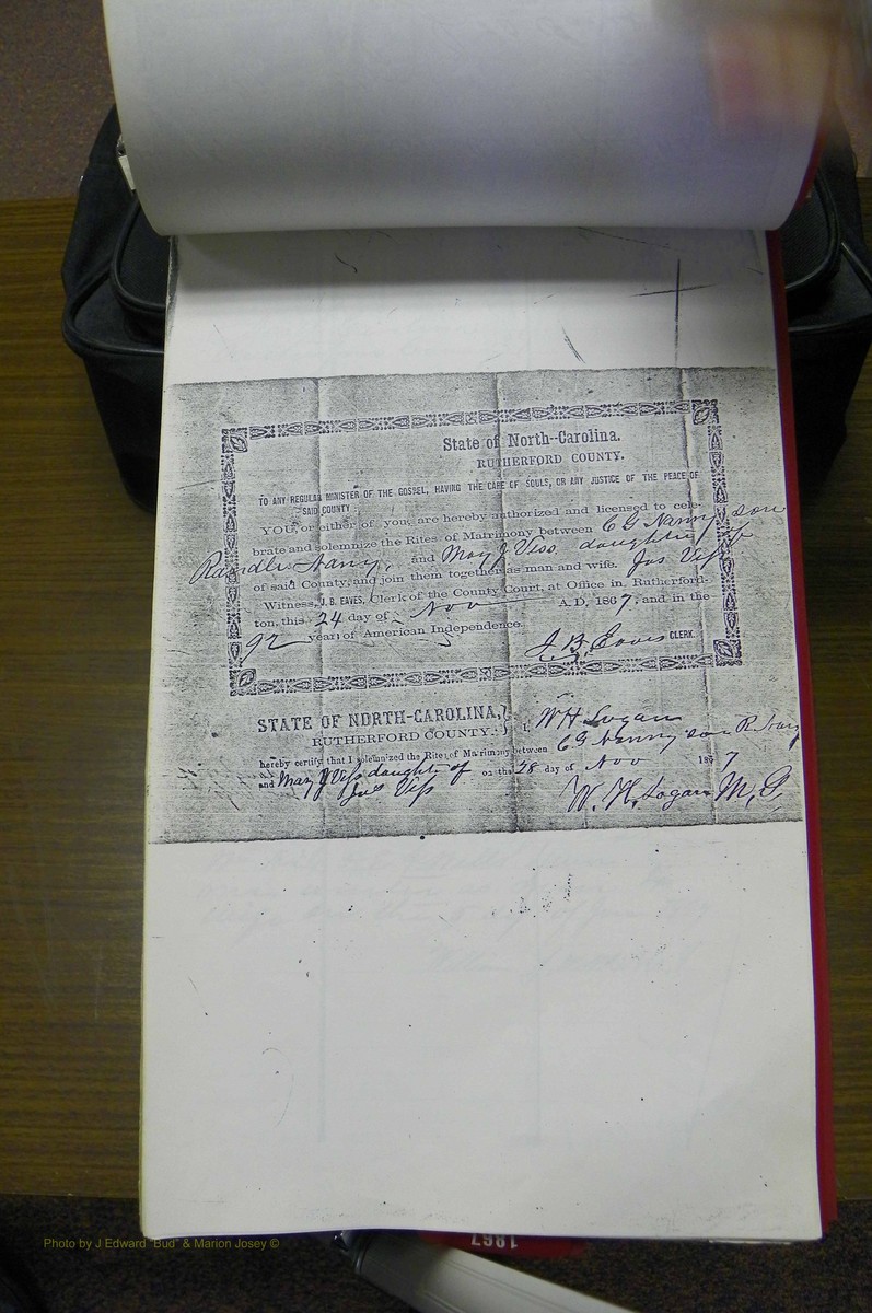 Rutherford Co, NC, Marriages 1865 - 1867 (61).JPG