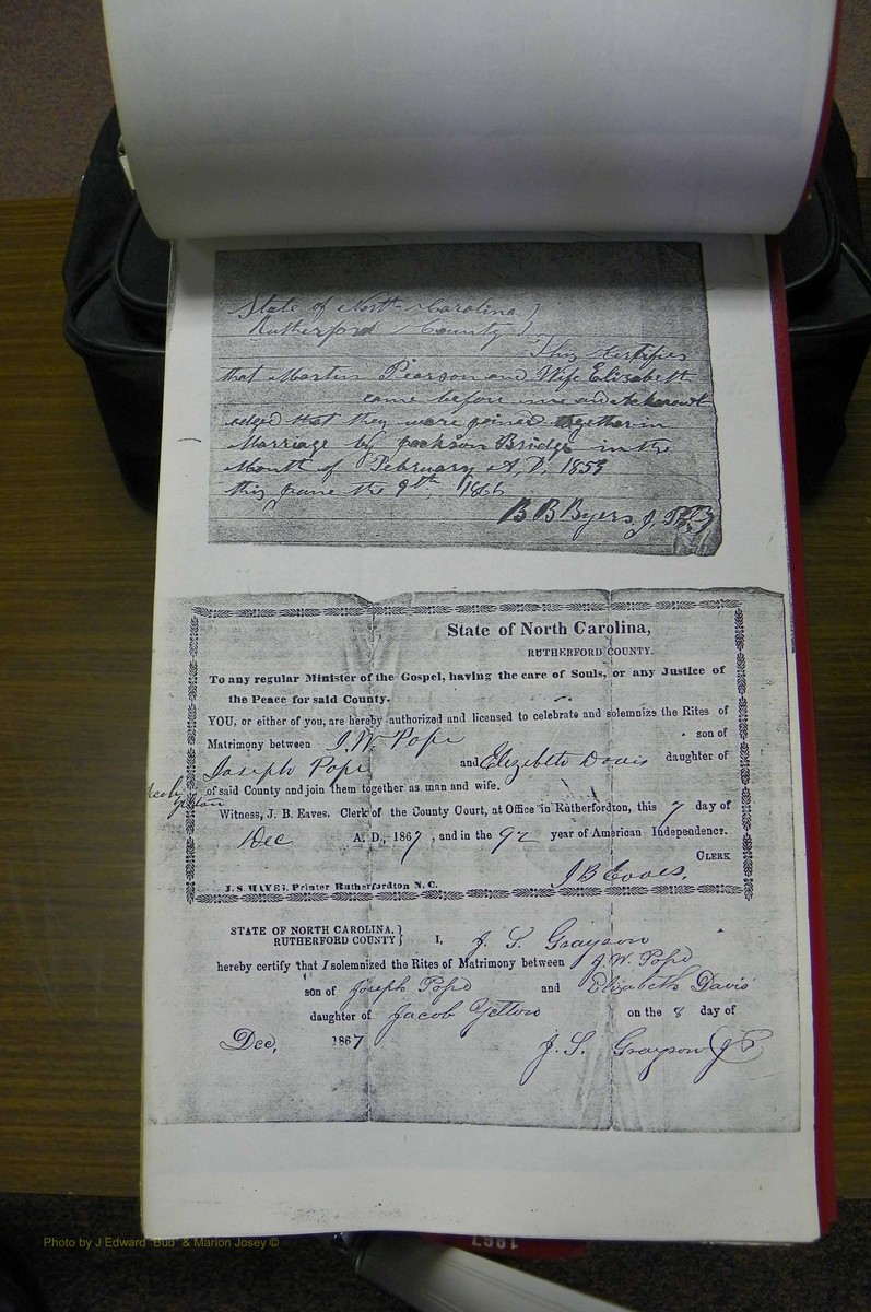 Rutherford Co, NC, Marriages 1865 - 1867 (64).JPG