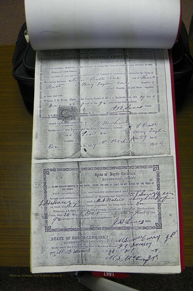 Rutherford Co, NC, Marriages 1865 - 1867 (67).JPG
