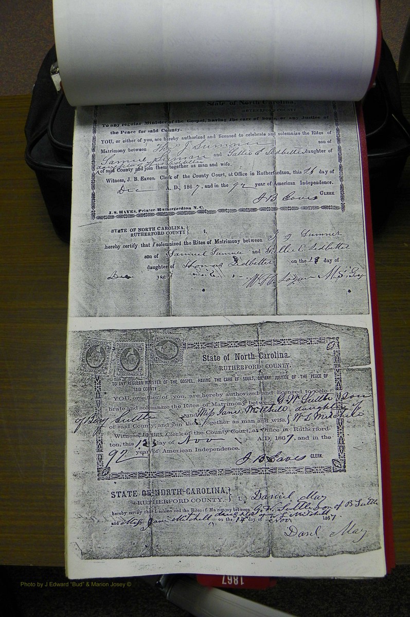 Rutherford Co, NC, Marriages 1865 - 1867 (68).JPG