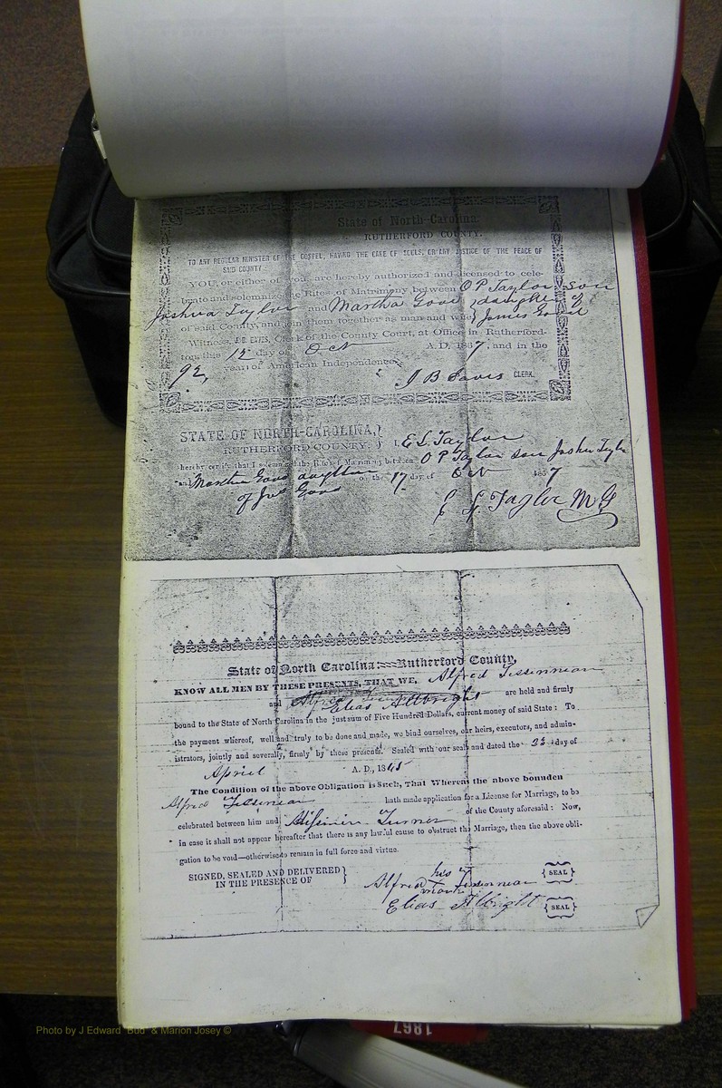 Rutherford Co, NC, Marriages 1865 - 1867 (69).JPG