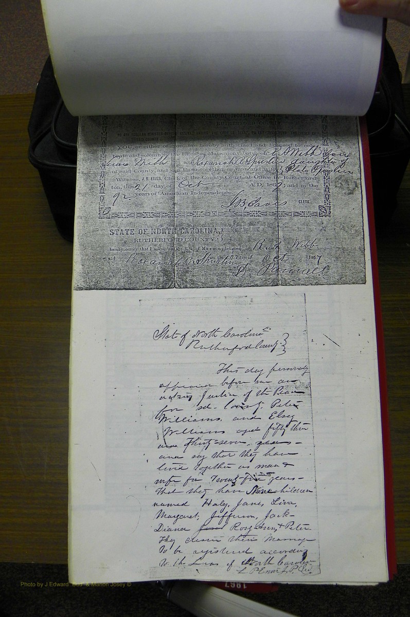Rutherford Co, NC, Marriages 1865 - 1867 (75).JPG