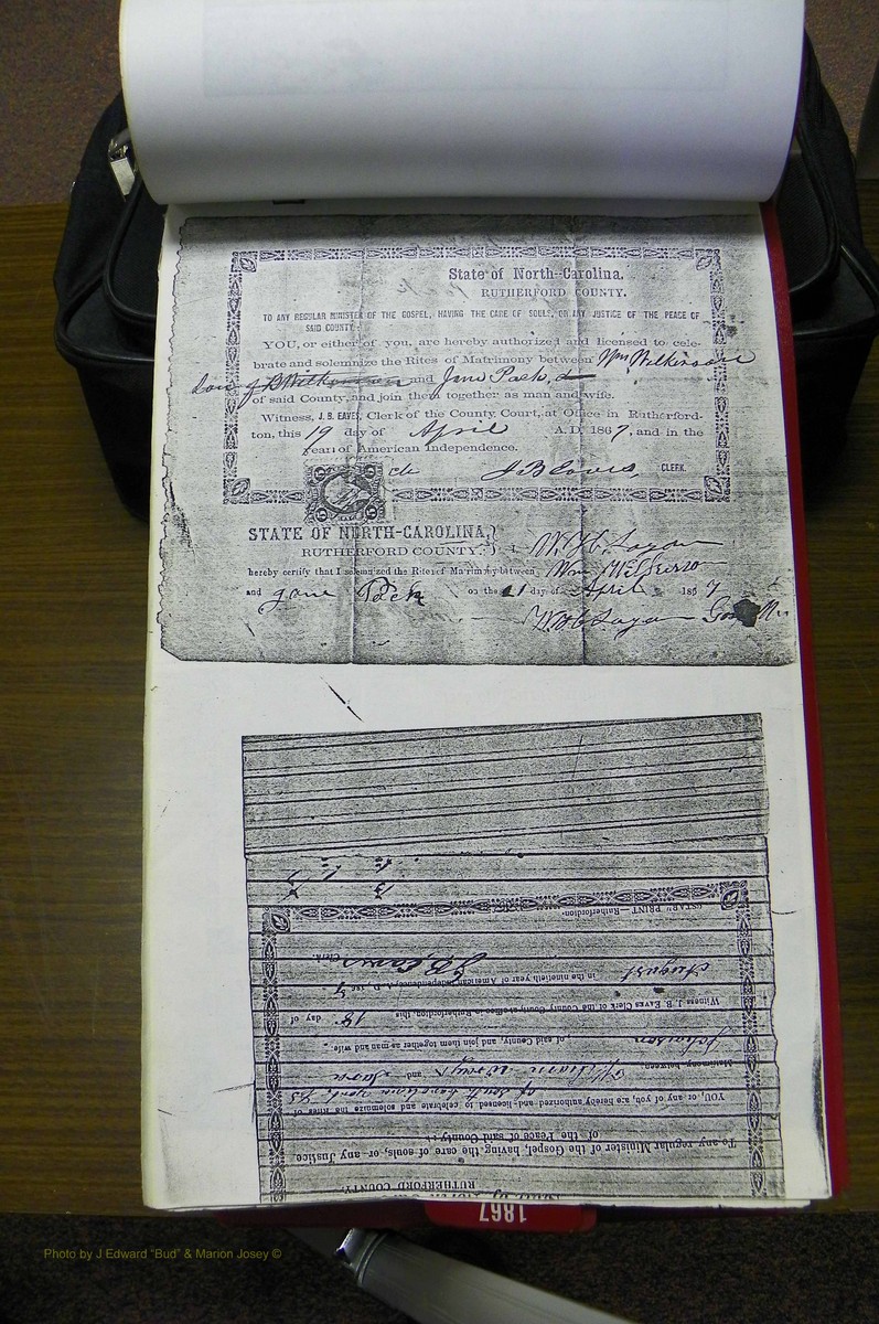 Rutherford Co, NC, Marriages 1865 - 1867 (77).JPG