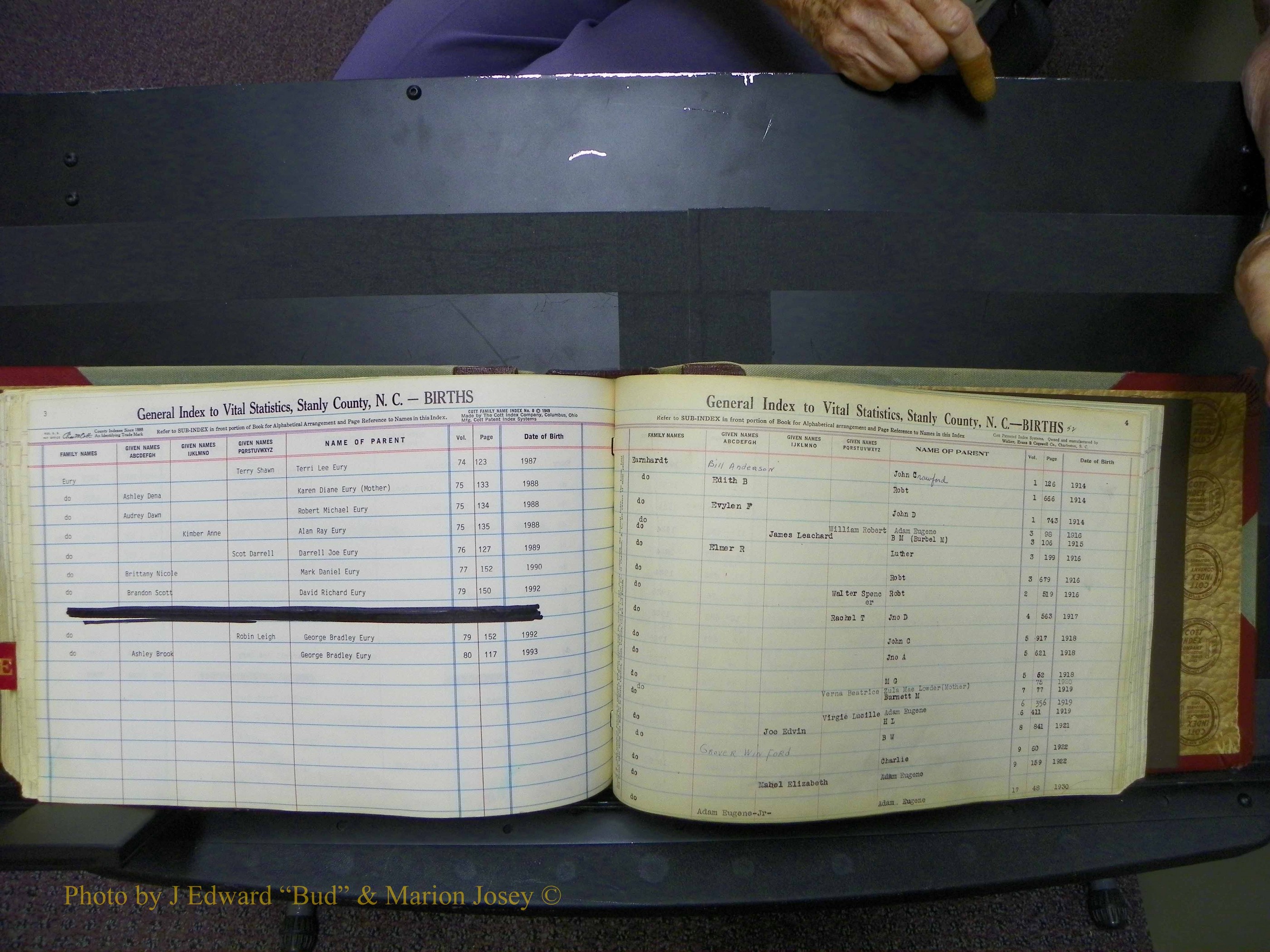 Stanley Co, NC Births, D-E, 1913-1994 (172).JPG