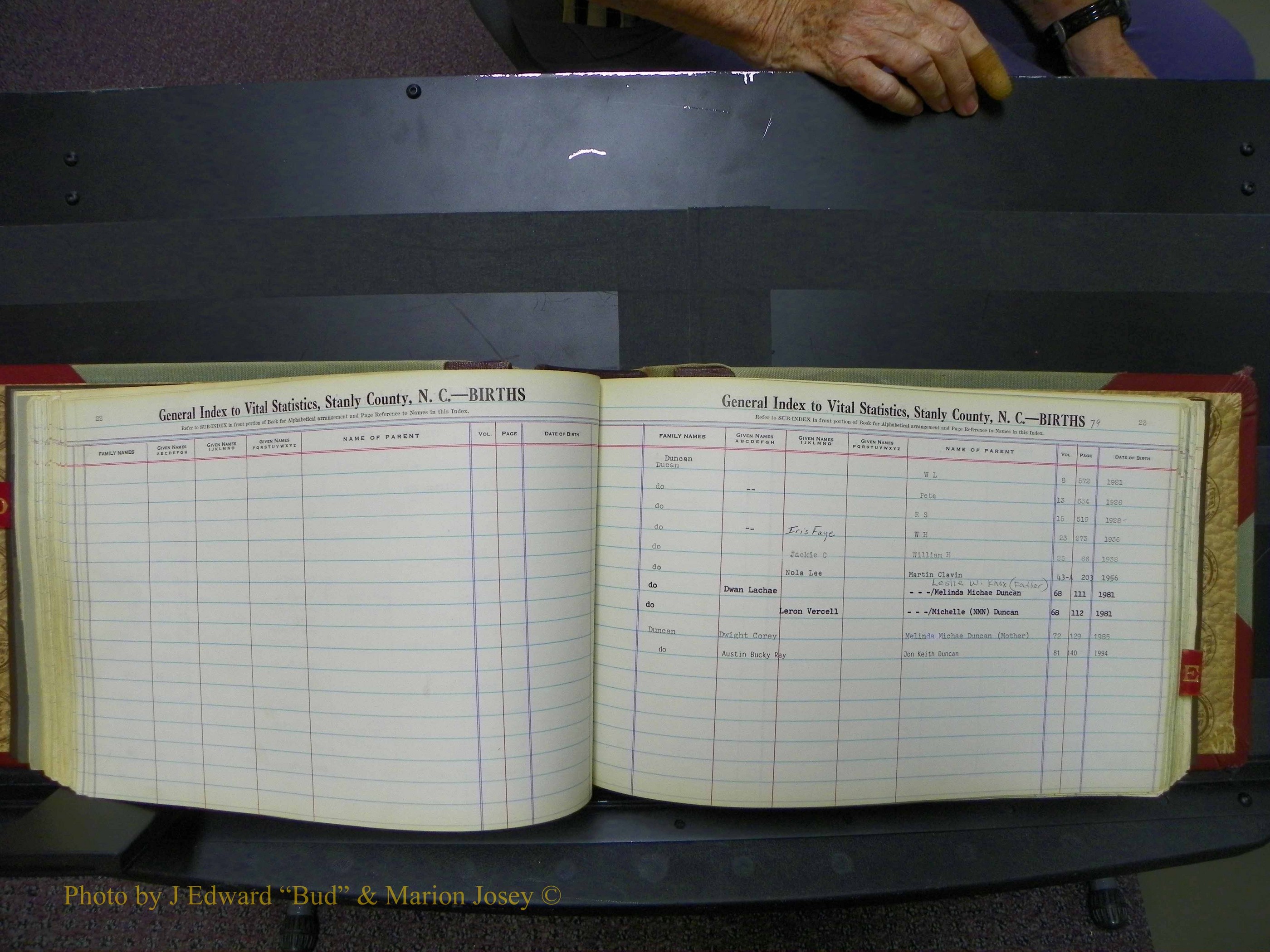 Stanley Co, NC Births, D-E, 1913-1994 (82).JPG