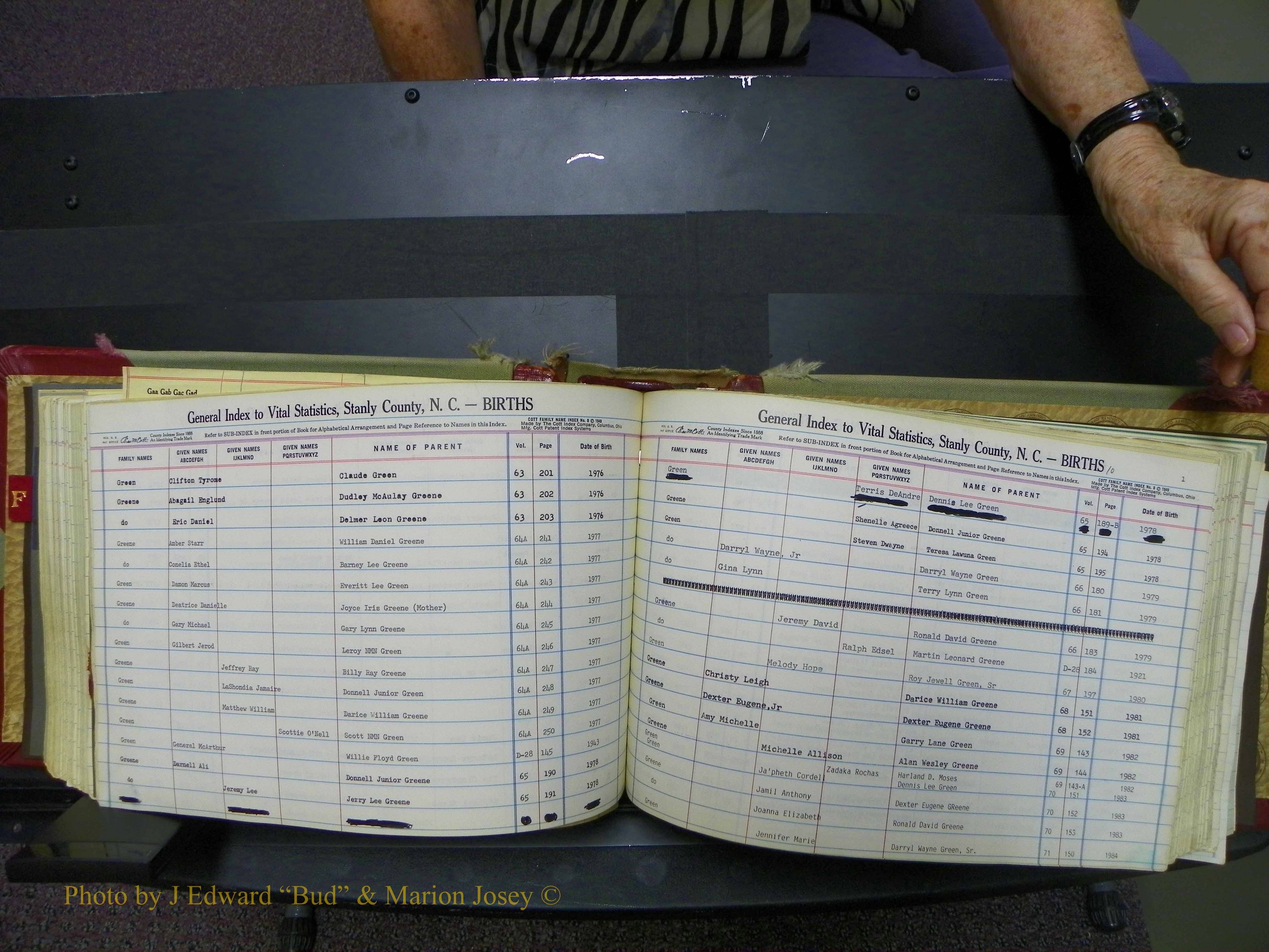 Stanley Co, NC Births, F-G, 1913-1994 (143).JPG