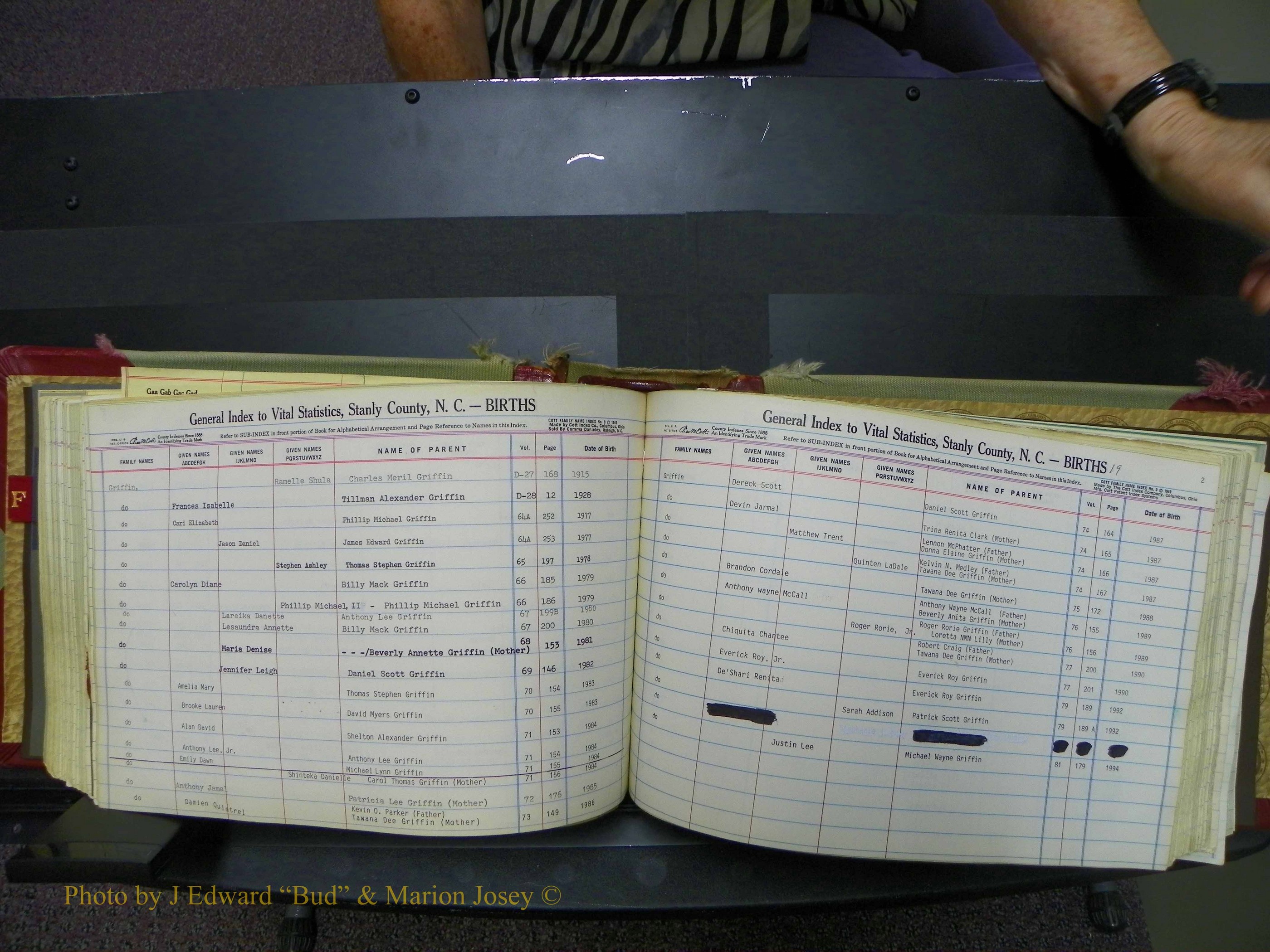 Stanley Co, NC Births, F-G, 1913-1994 (152).JPG