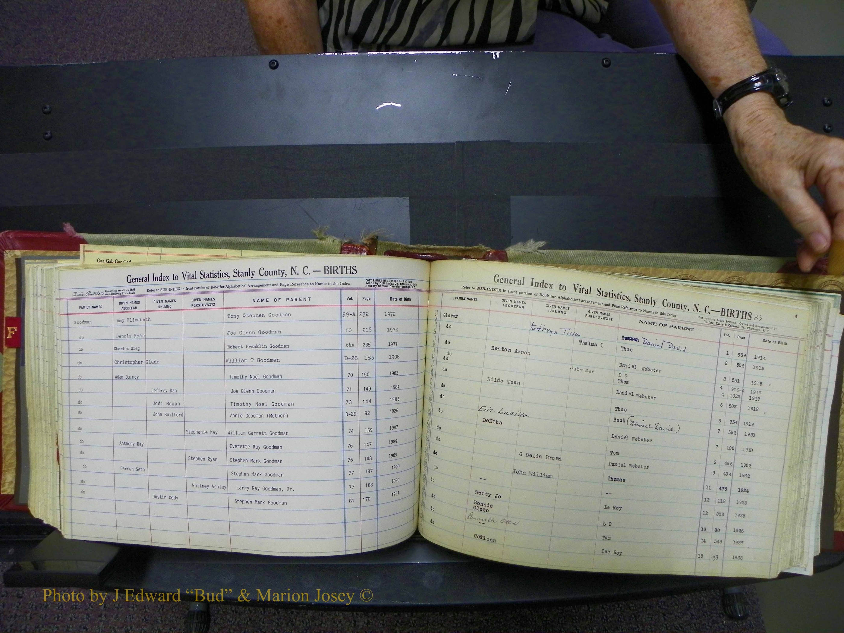 Stanley Co, NC Births, F-G, 1913-1994 (156).JPG