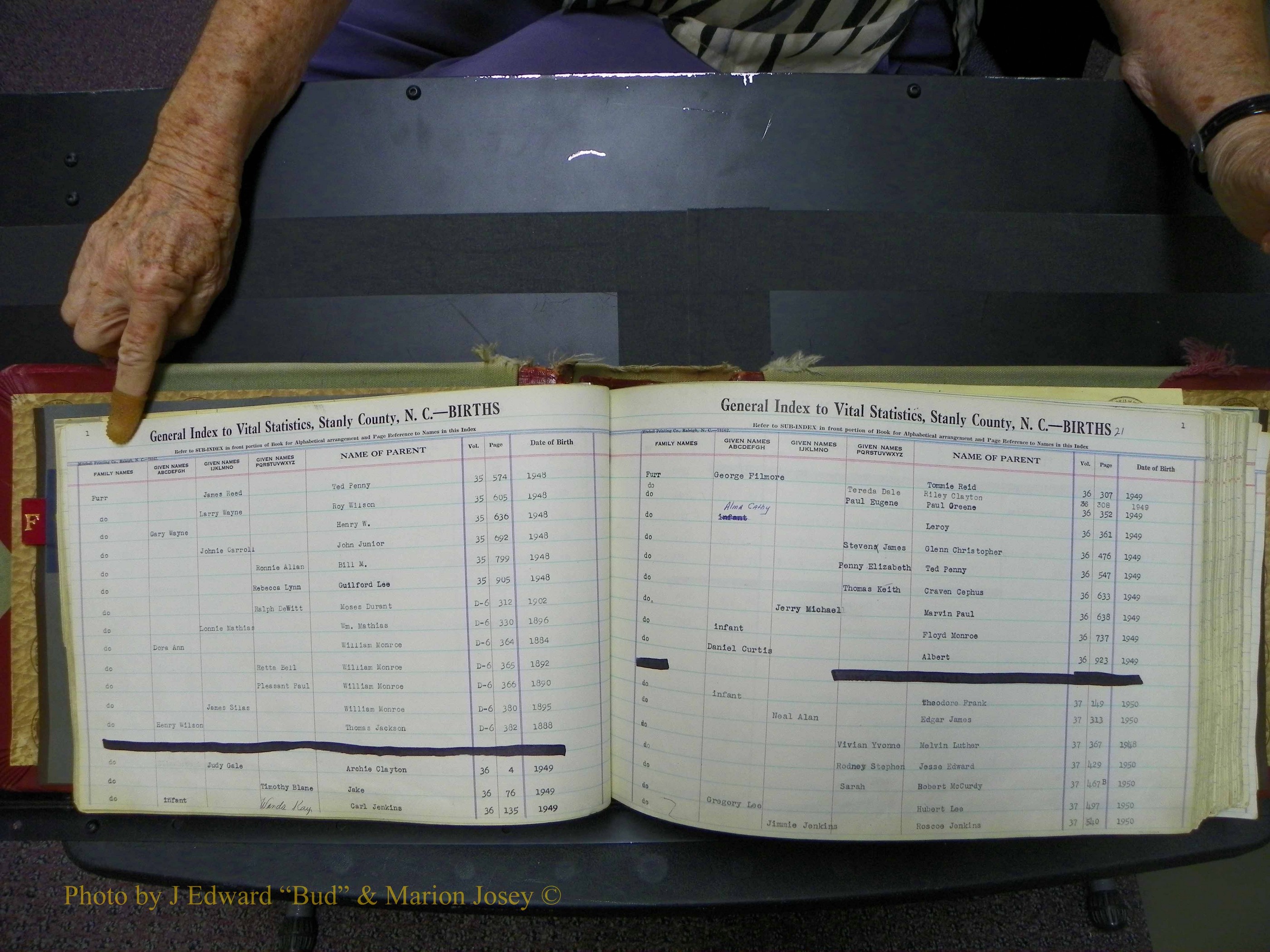 Stanley Co, NC Births, F-G, 1913-1994 (22).JPG