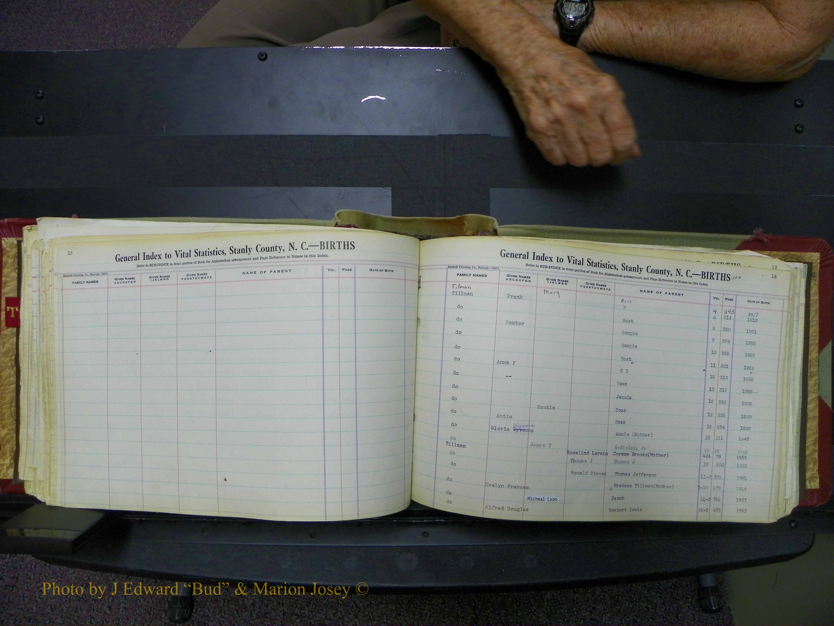 Stanley Co, NC Births, T-V, 1913-1994 (109).JPG