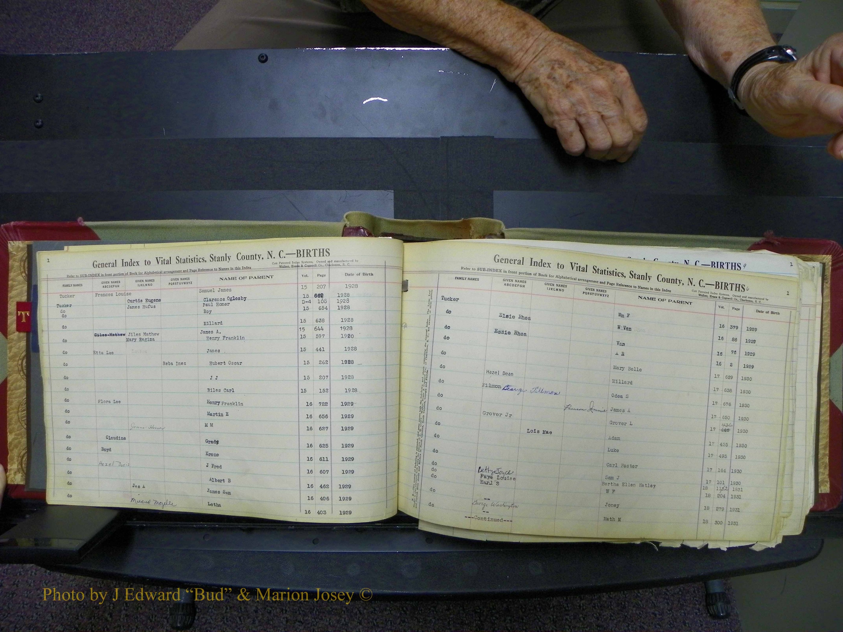 Stanley Co, NC Births, T-V, 1913-1994 (12).JPG