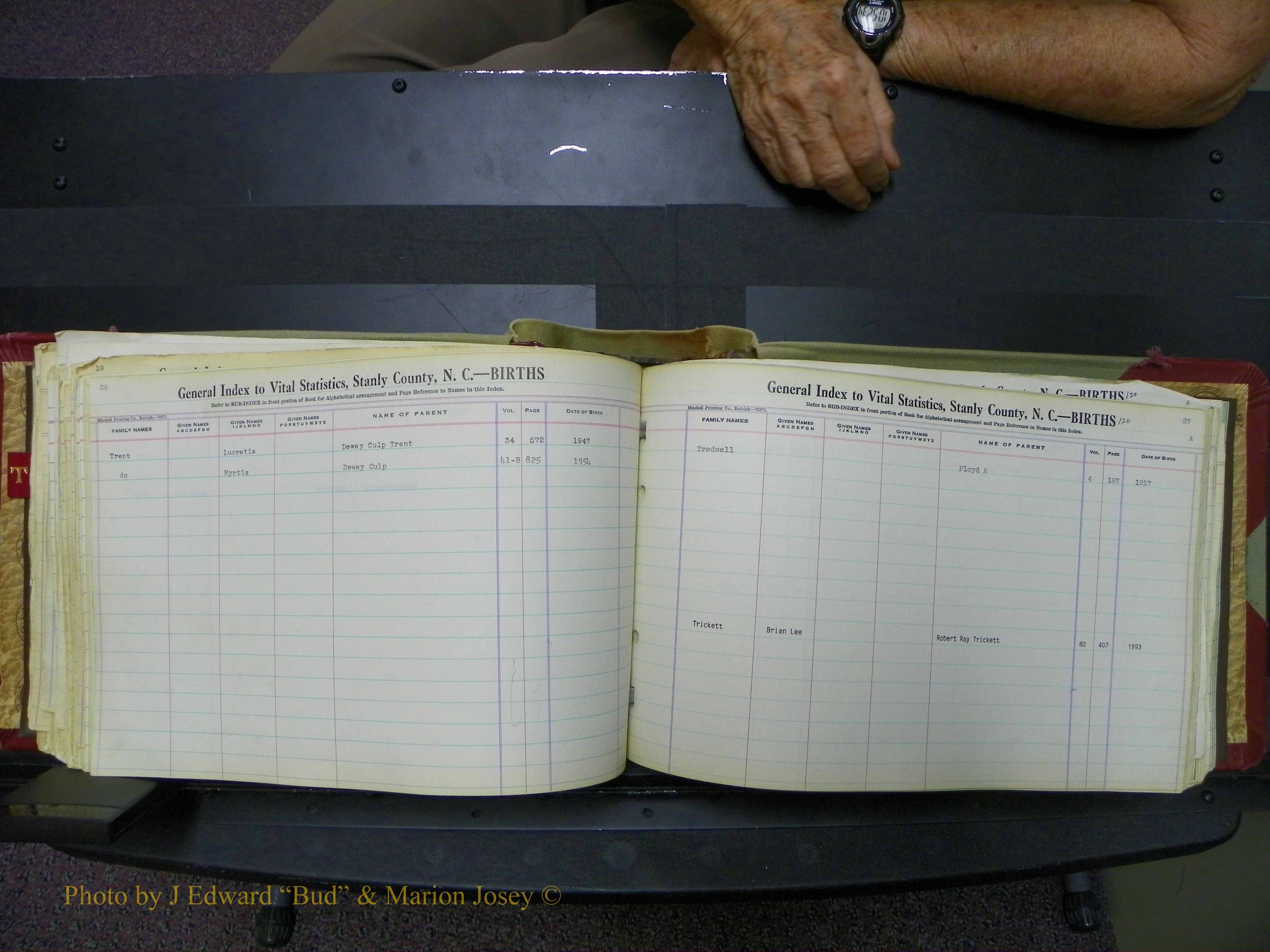 Stanley Co, NC Births, T-V, 1913-1994 (125).JPG