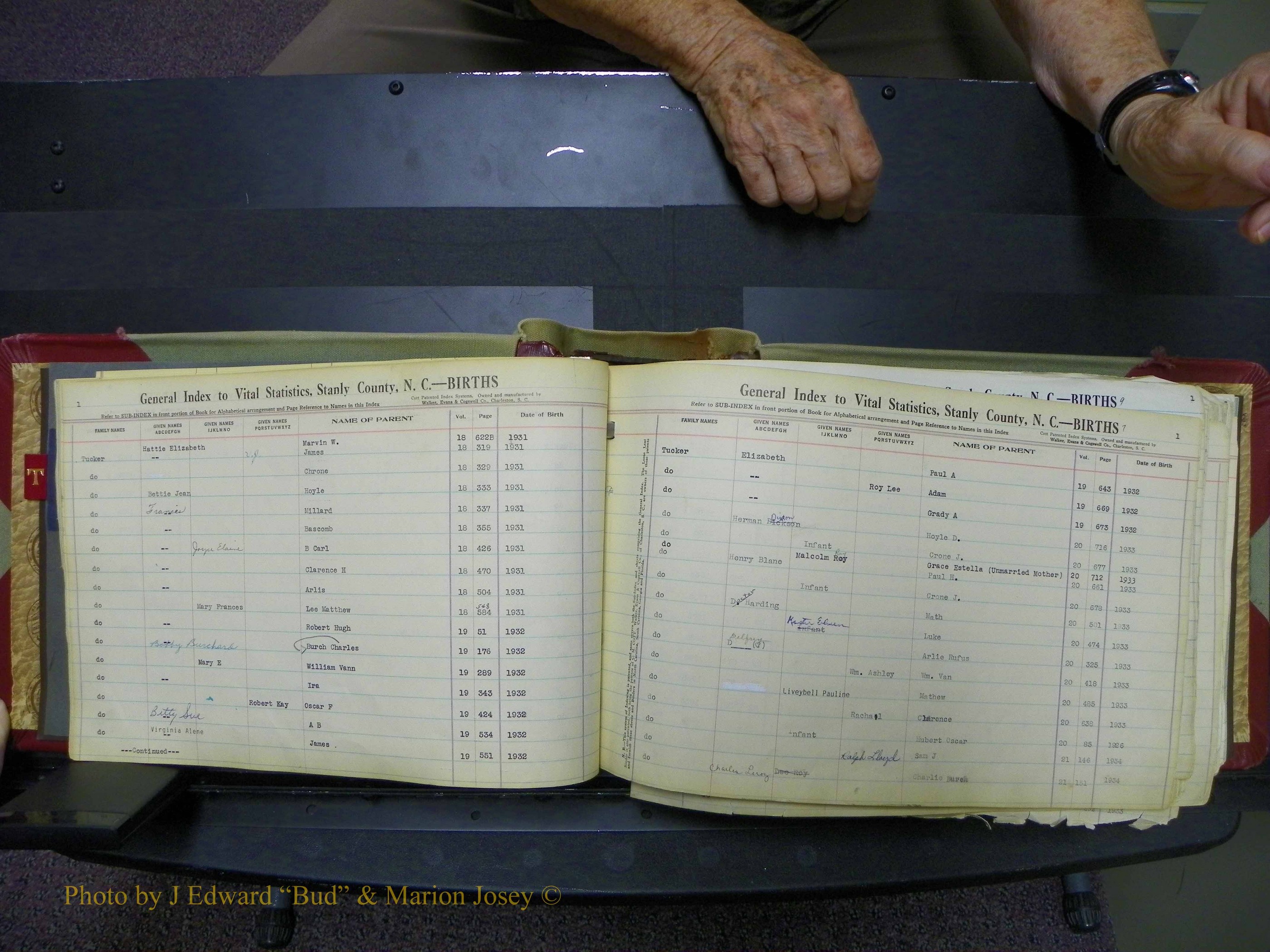 Stanley Co, NC Births, T-V, 1913-1994 (13).JPG