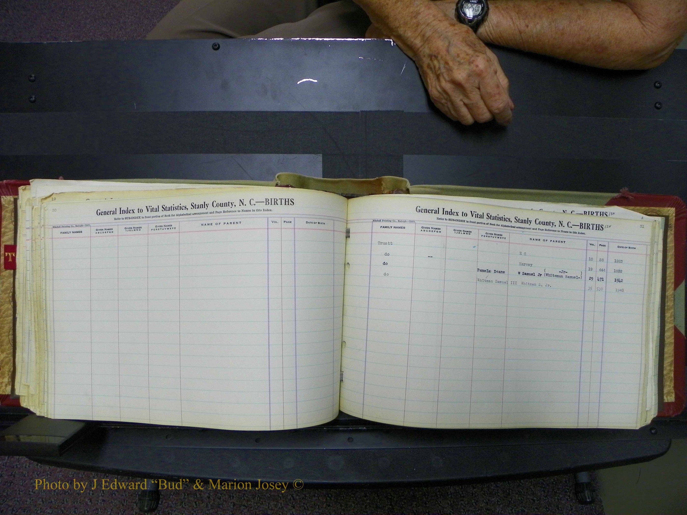 Stanley Co, NC Births, T-V, 1913-1994 (130).JPG