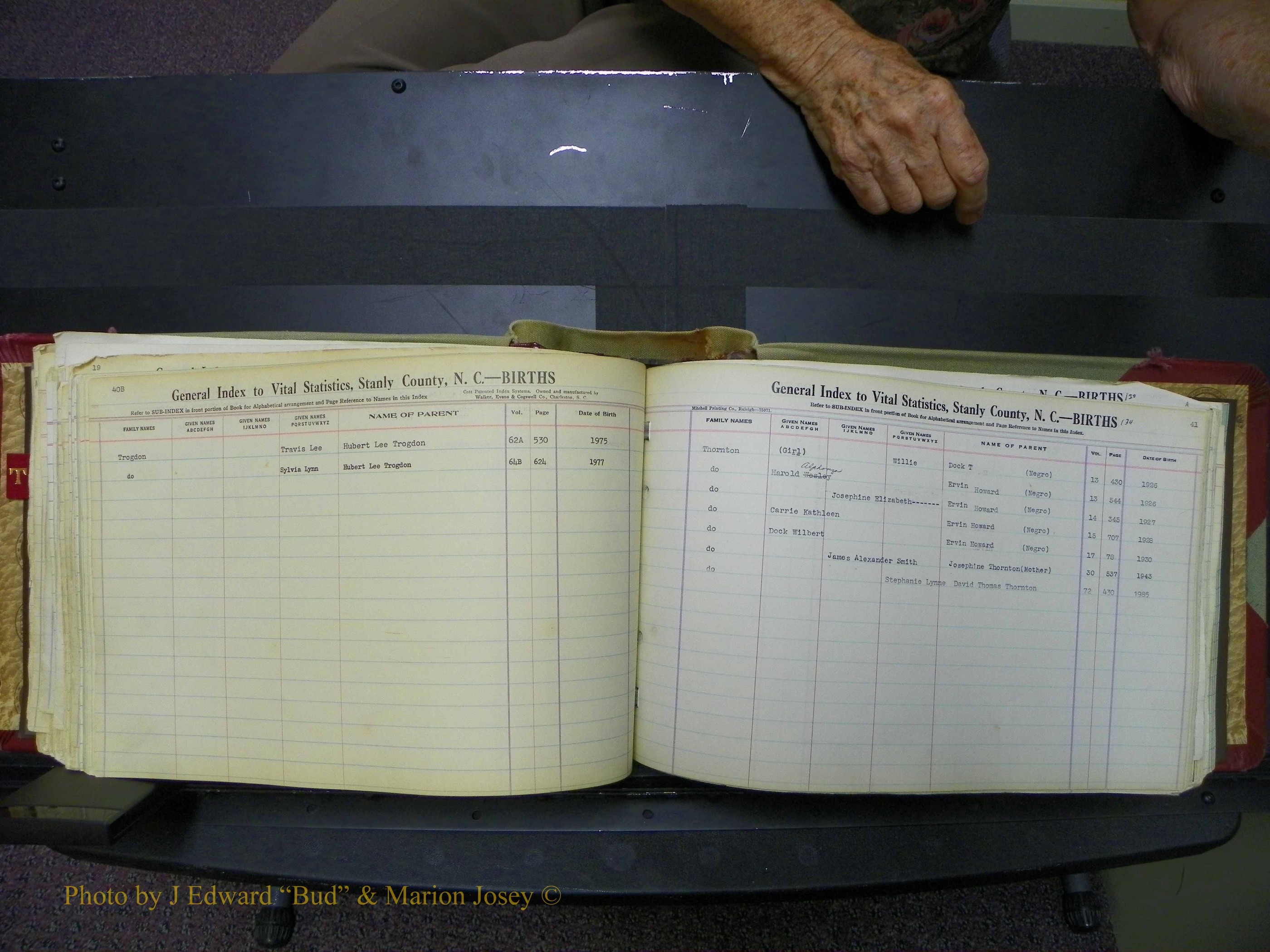 Stanley Co, NC Births, T-V, 1913-1994 (140).JPG