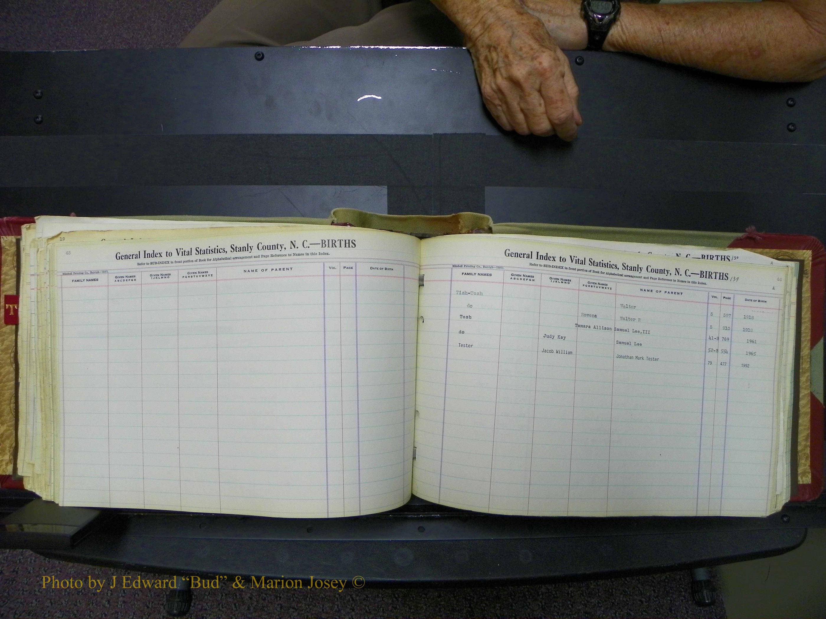 Stanley Co, NC Births, T-V, 1913-1994 (144).JPG