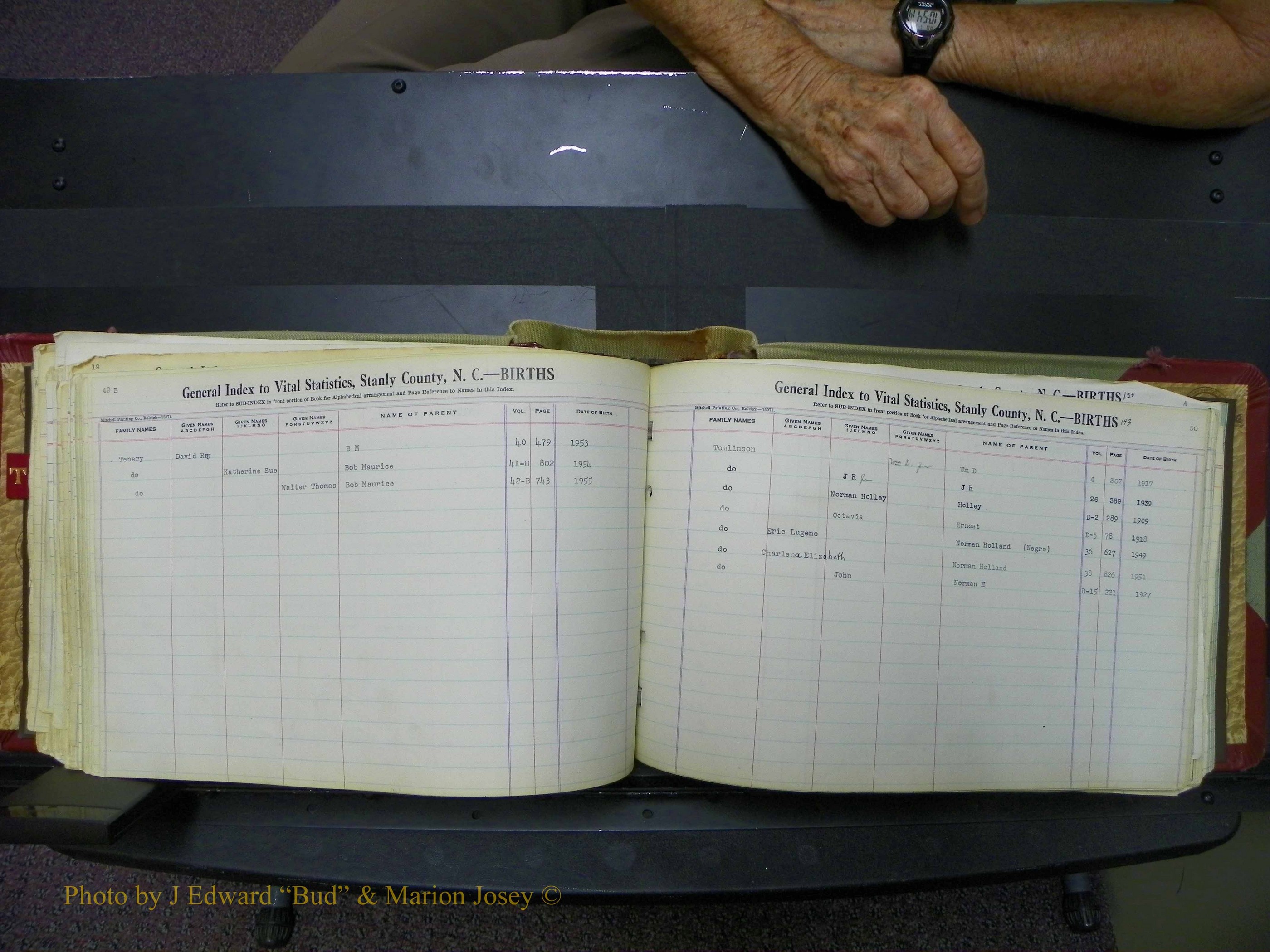 Stanley Co, NC Births, T-V, 1913-1994 (149).JPG