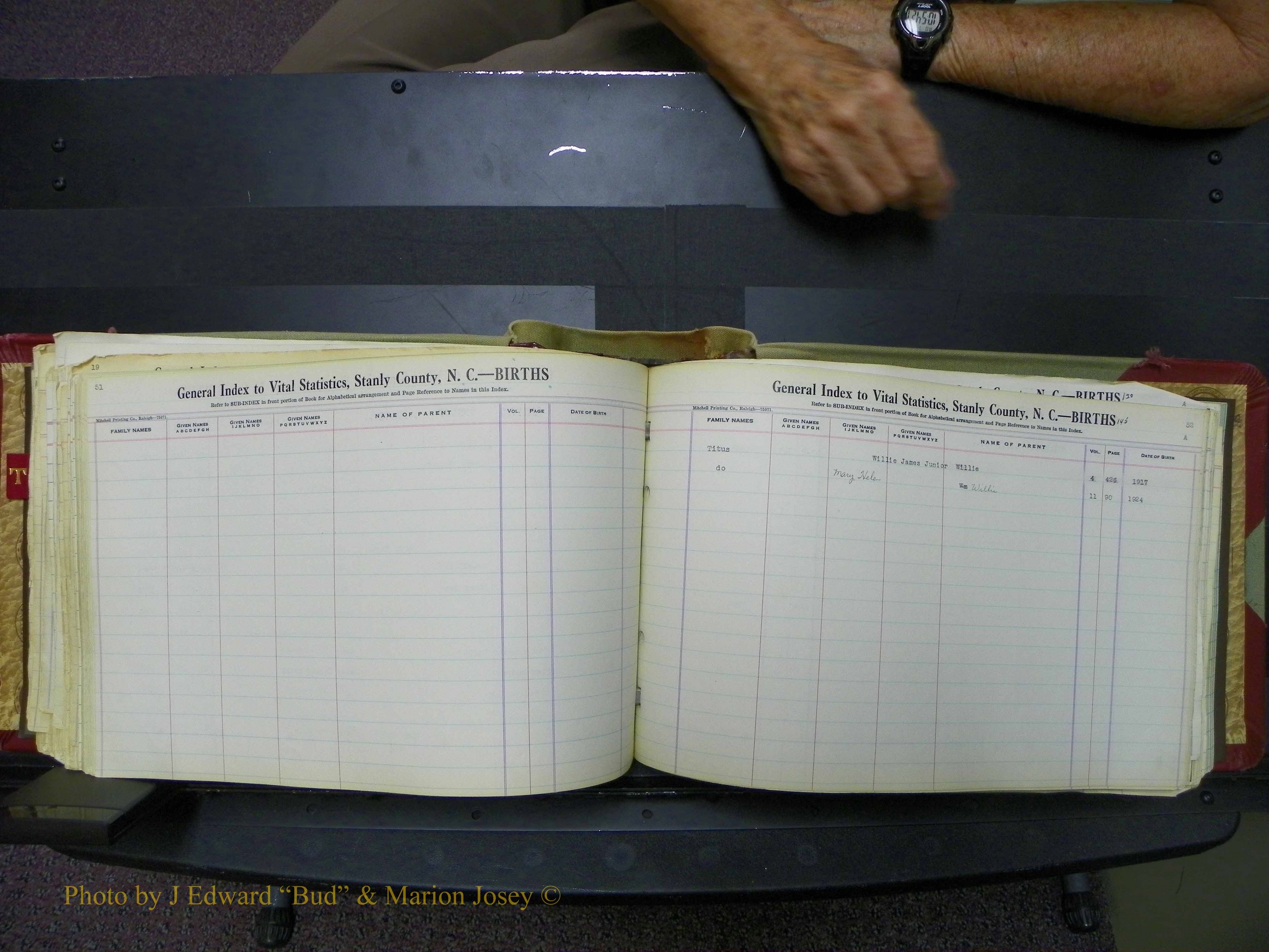 Stanley Co, NC Births, T-V, 1913-1994 (150).JPG