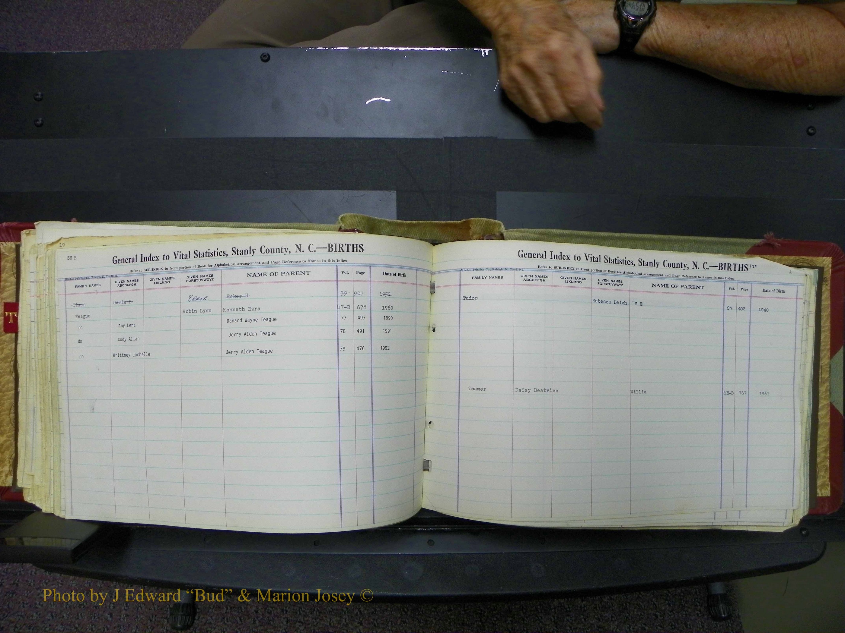 Stanley Co, NC Births, T-V, 1913-1994 (156).JPG