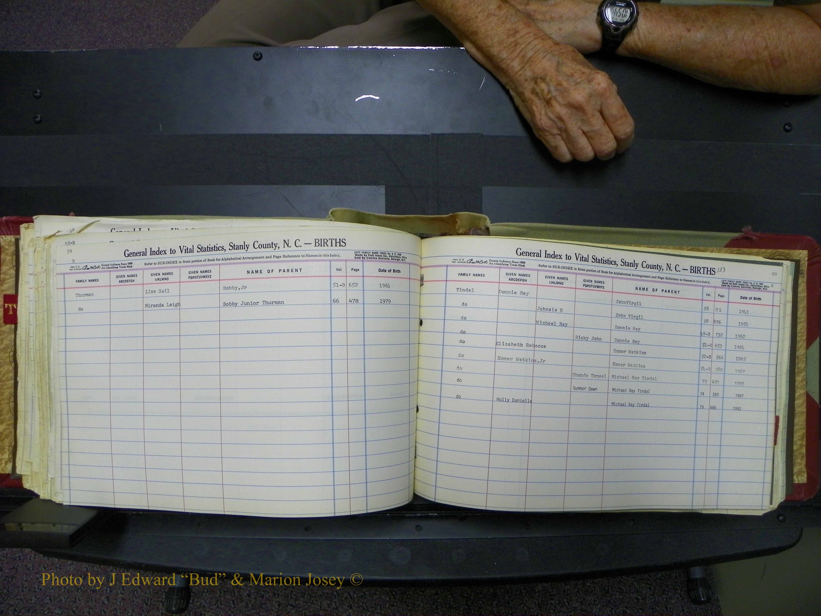 Stanley Co, NC Births, T-V, 1913-1994 (159).JPG