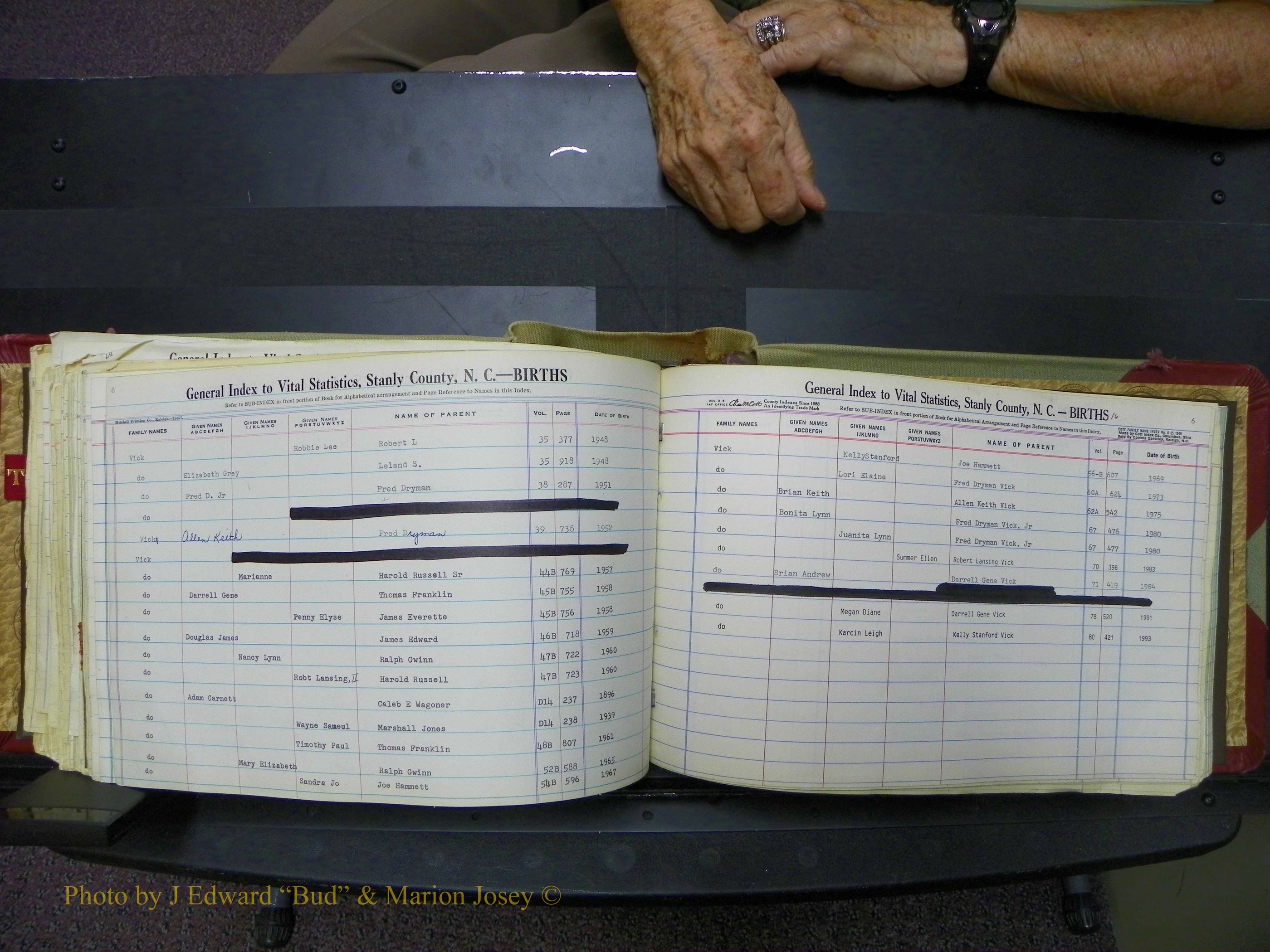 Stanley Co, NC Births, T-V, 1913-1994 (180).JPG