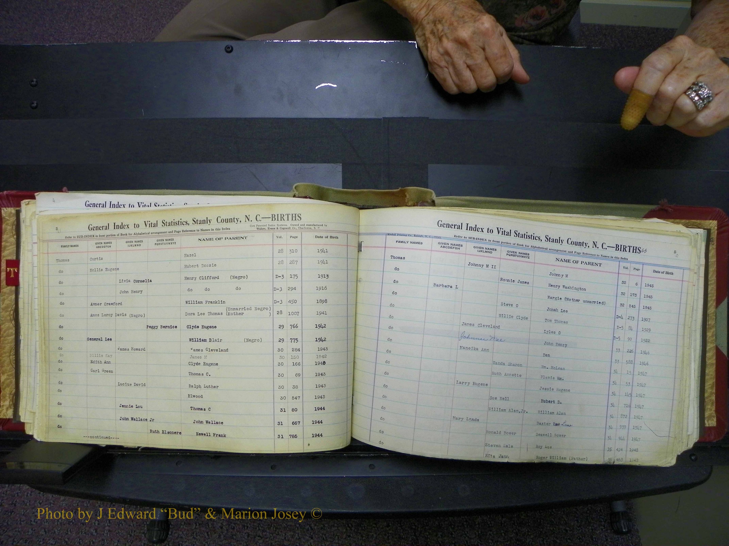 Stanley Co, NC Births, T-V, 1913-1994 (73).JPG