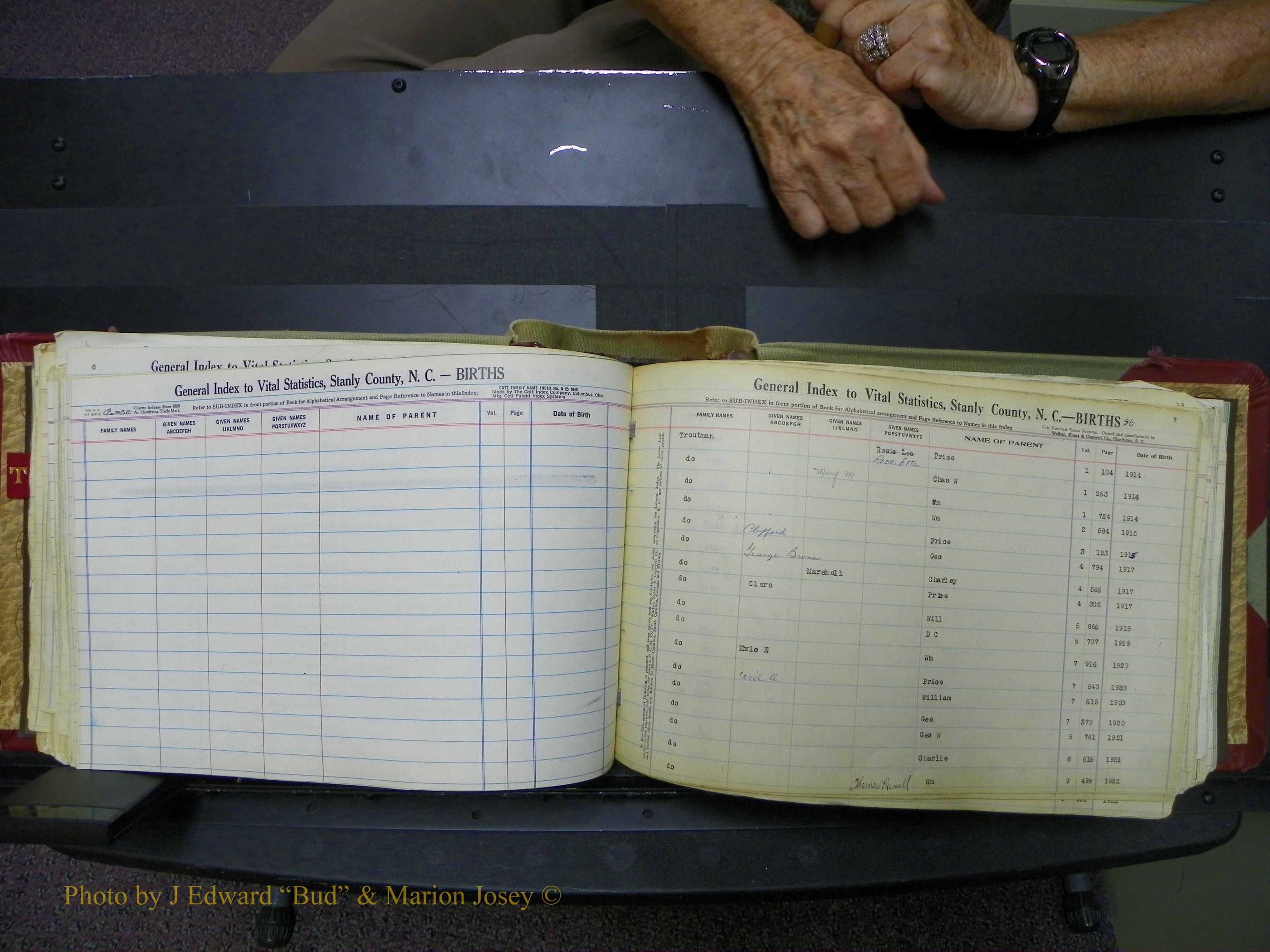 Stanley Co, NC Births, T-V, 1913-1994 (92).JPG