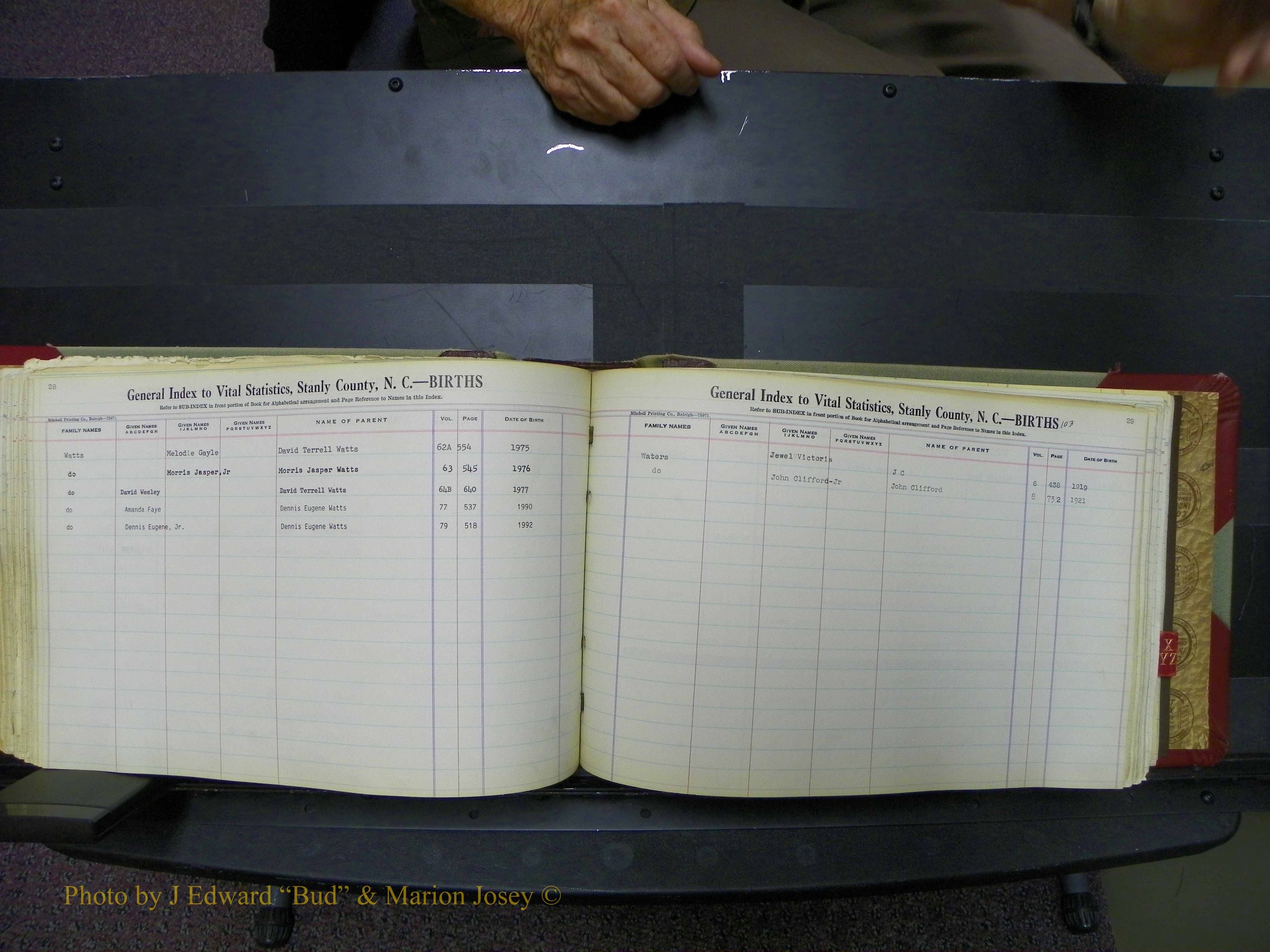 Stanley Co, NC Births, W-Z, 1913-1994 (107).JPG